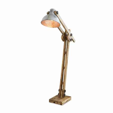 Mirabeau Stehlampe Stehlampe Coulimer braun/grau