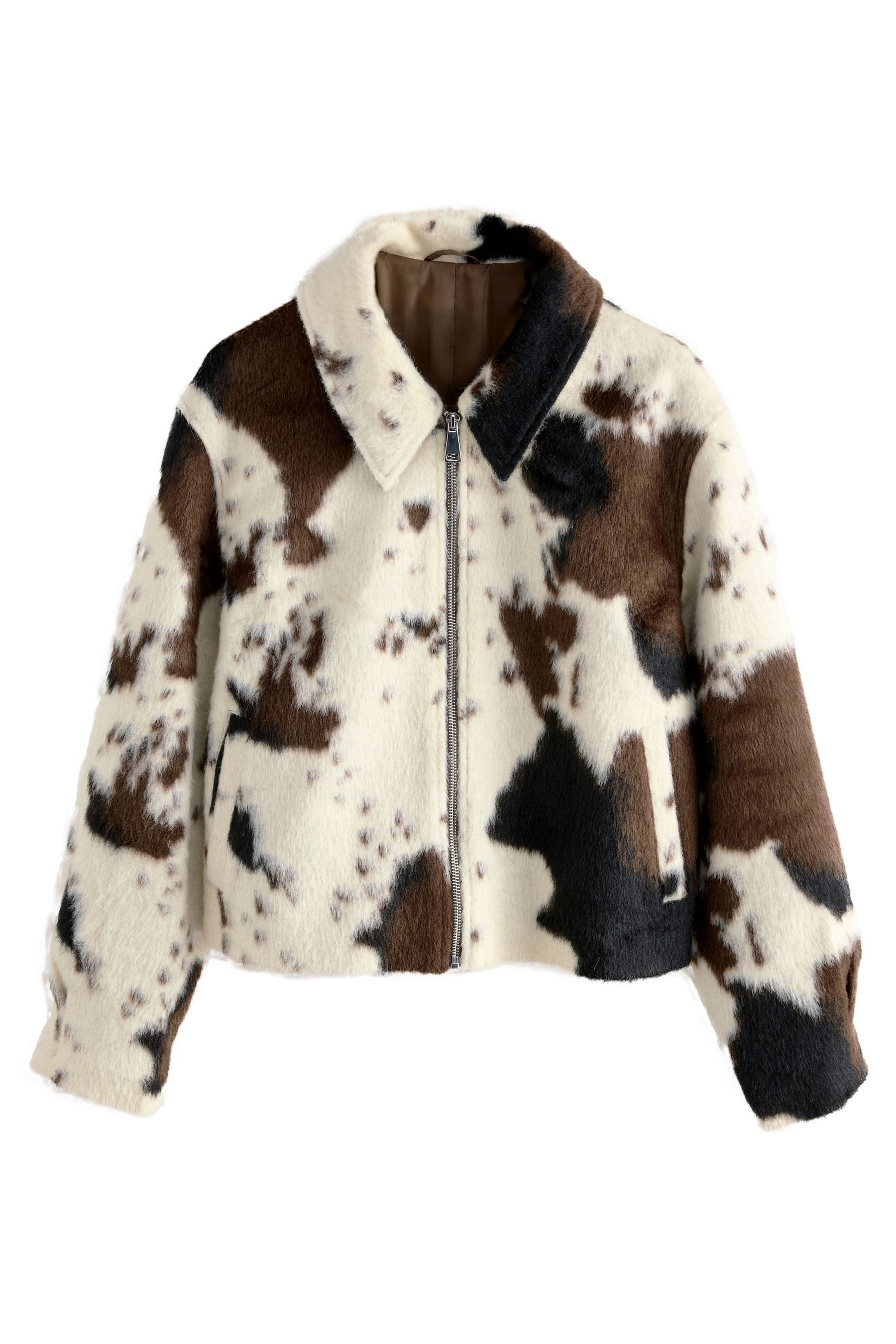 Next Kurzmantel Jacke mit durchgängigem Reißverschluss (1-tlg) günstig online kaufen