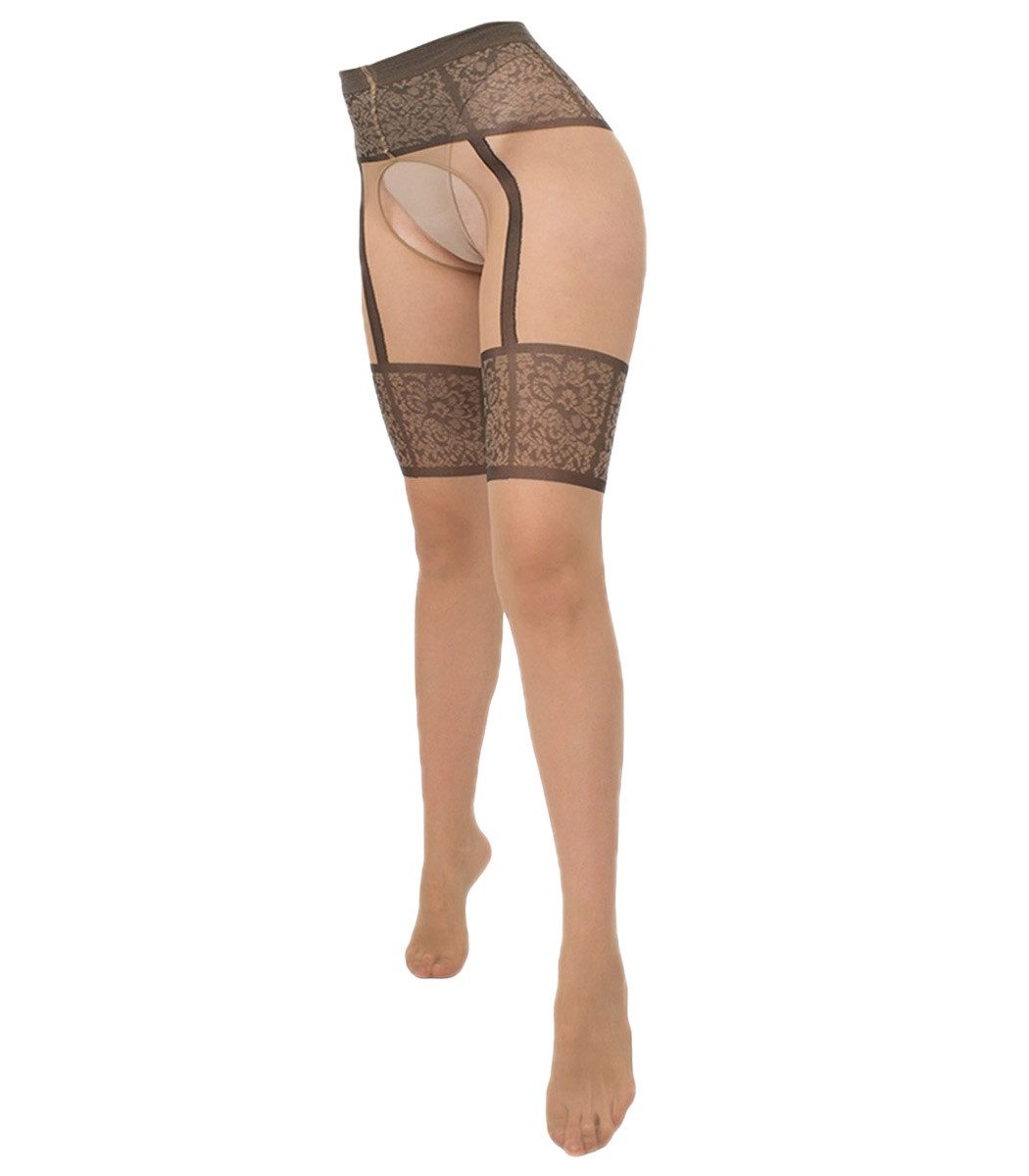GIULIA Ouvert Strumpfhose INTIMO NOIR 20 DEN (Packung 1 St. 1-er Pack) ouve günstig online kaufen