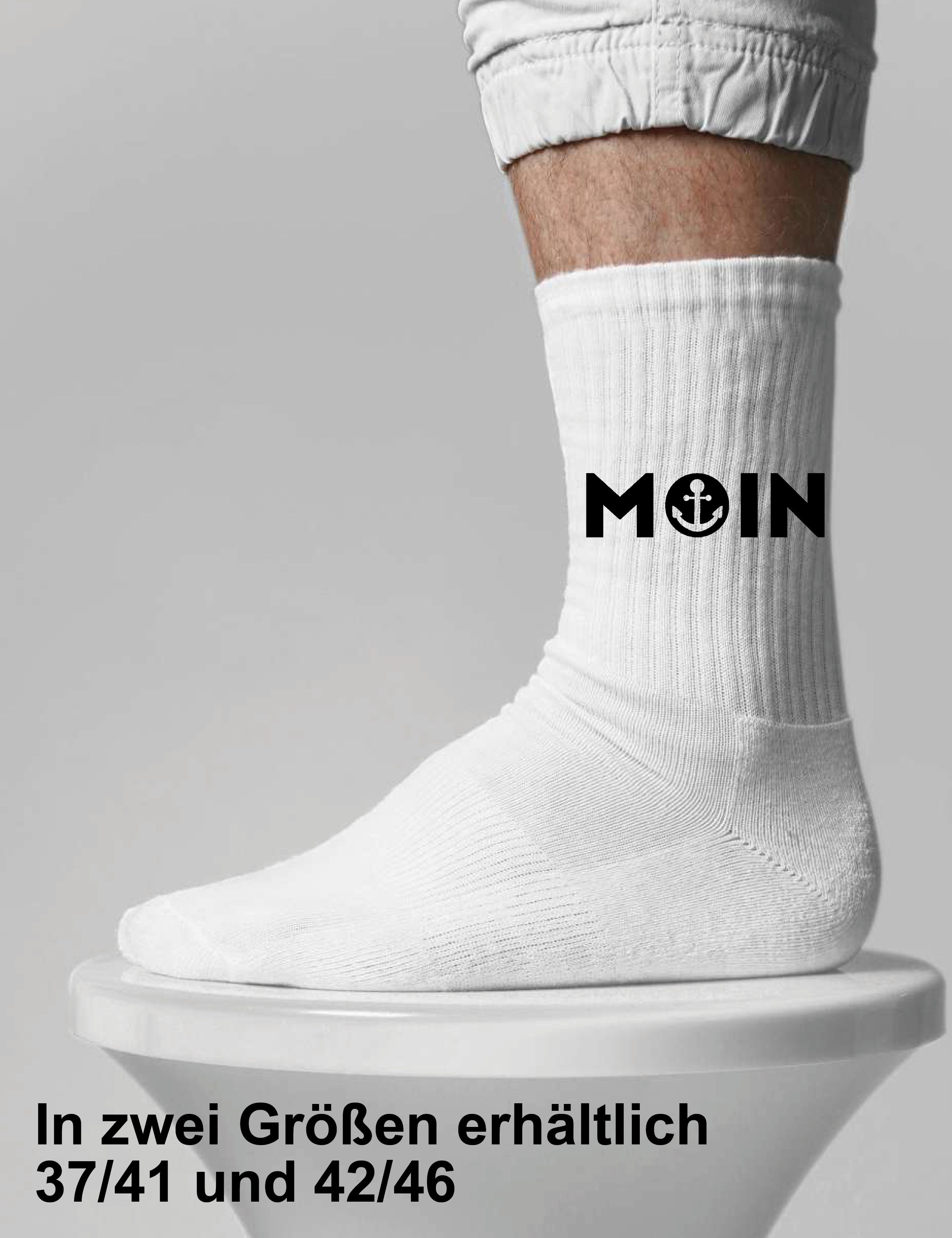 Youth Designz Tennissocken Unisex Socken "" Aufdruck lustig Geschenk Statement mit verstärkter Verse und Zehenbereich