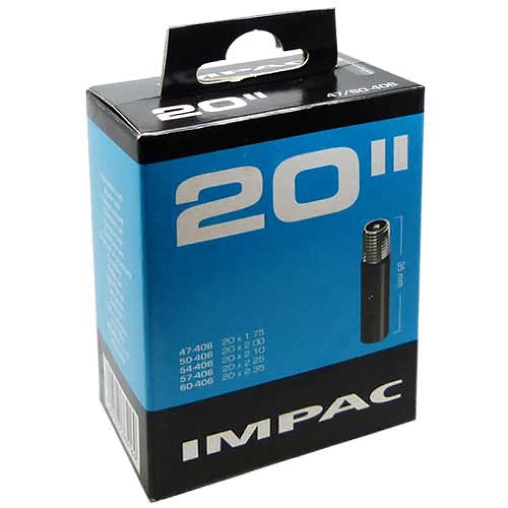 Fahrradschlauch Impac Schlauch 20x1.50-2.45\" 40/60-406 AV 35mm