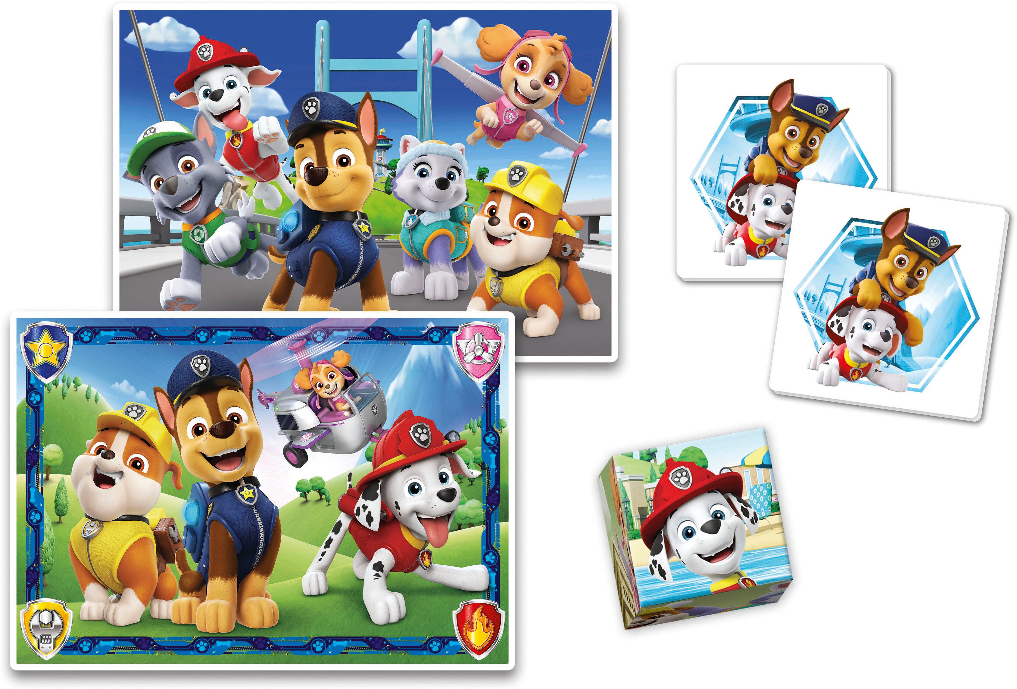 Clementoni® Puzzle Edukit, 4n1, Paw Patrol, günstig online kaufen