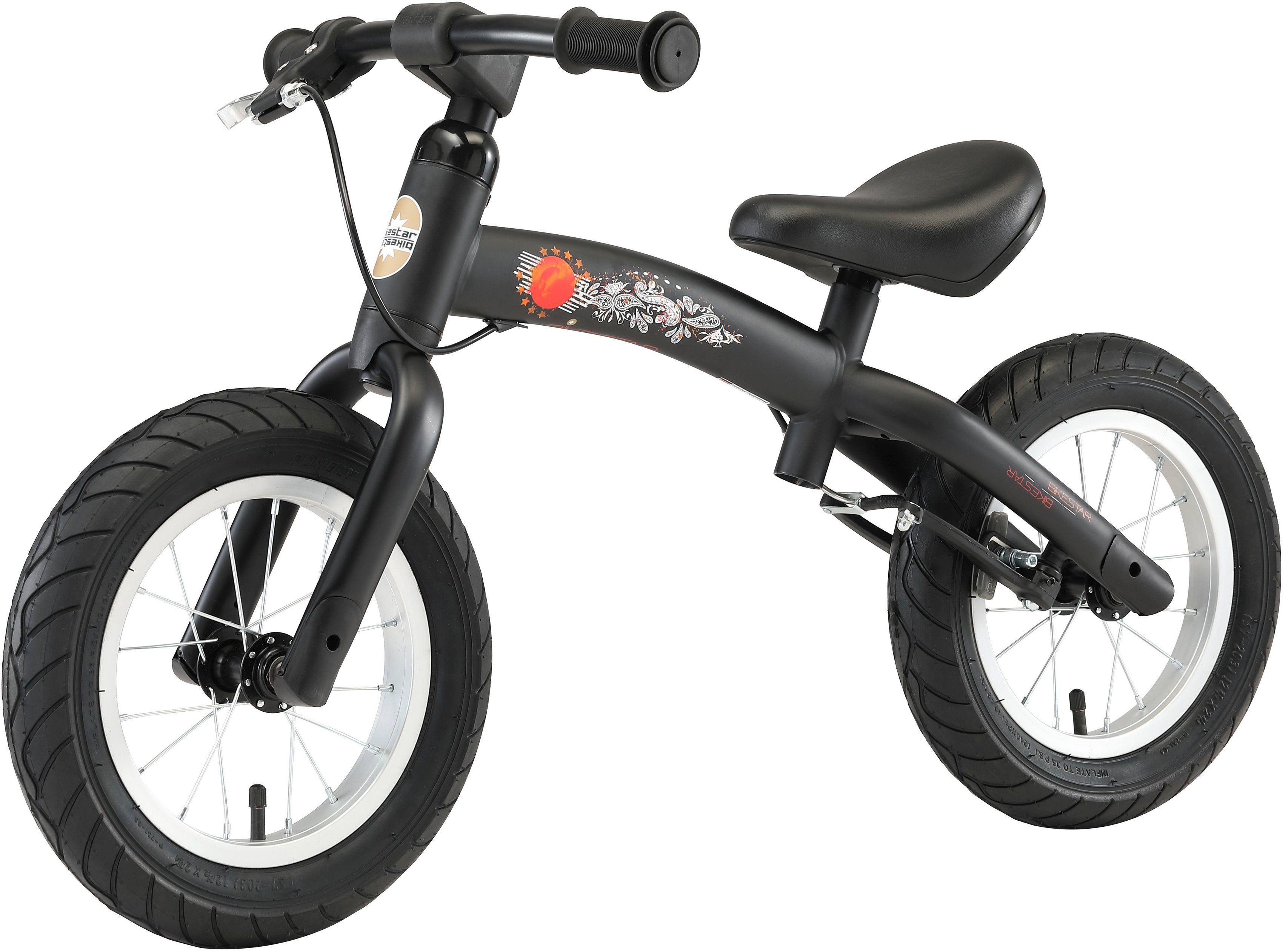 Bikestar Laufrad BIKESTAR ab 3 12 Zoll Jahre schwarz 12 Flex Kinderlaufrad Zoll