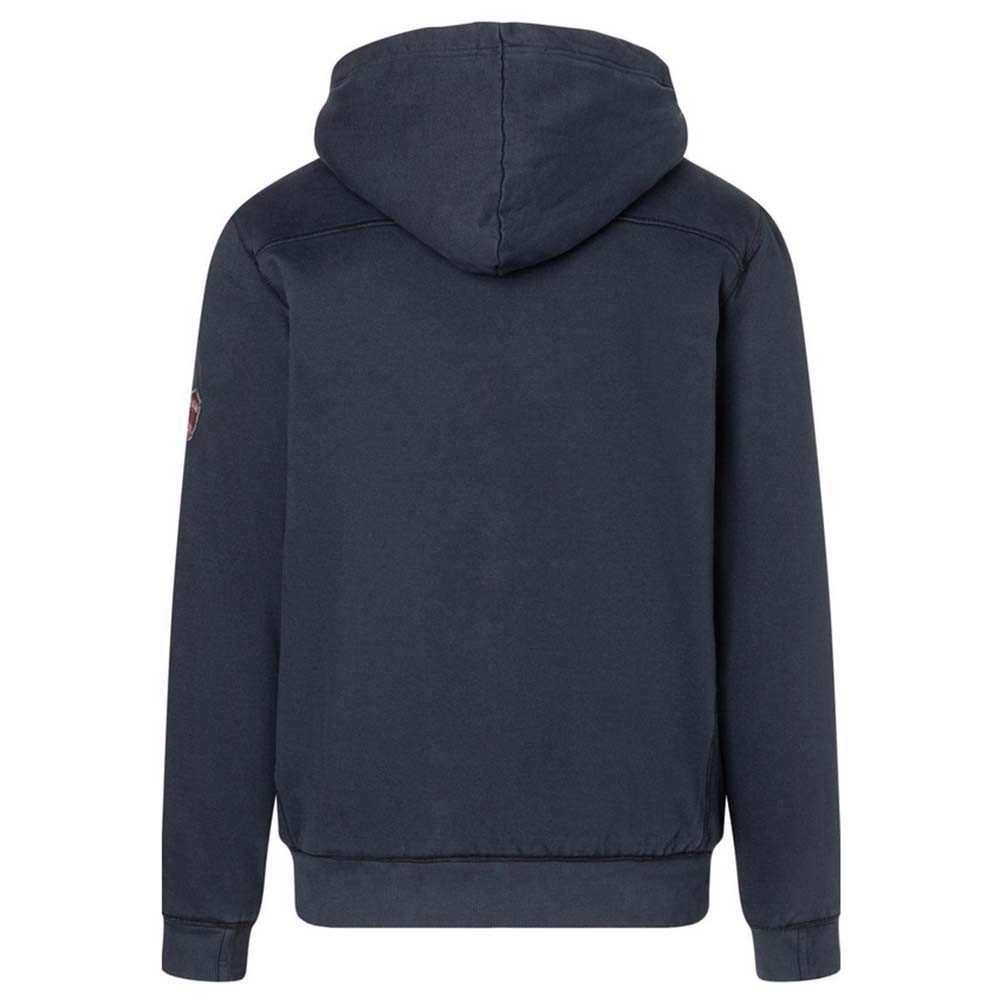 Timezone Herren Kapuzenpullover – Feinstrick, Lässig, Mit Knopfleiste & Raglanärmeln