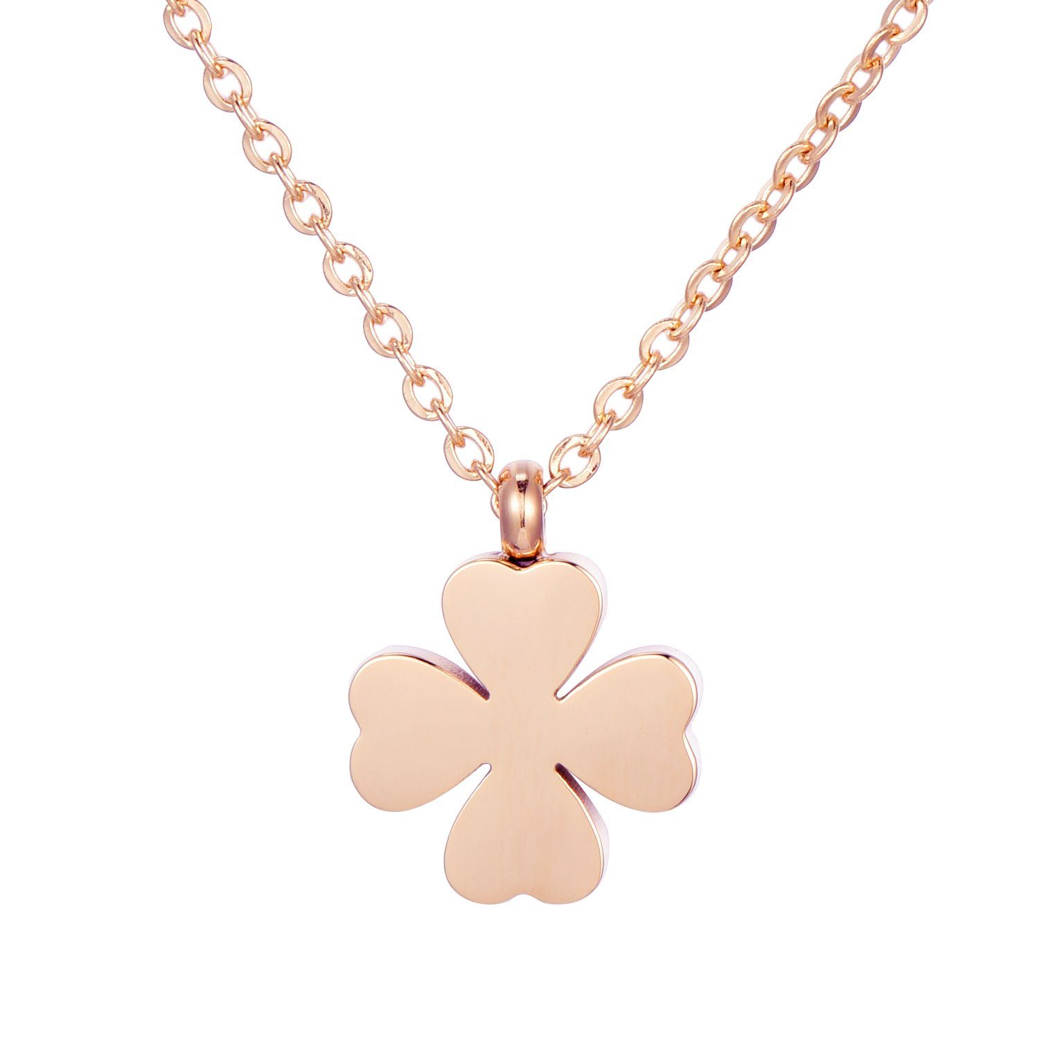 Morella Kette mit Anhänger Damen Halskette mit Anhänger roségold (1-tlg), K günstig online kaufen