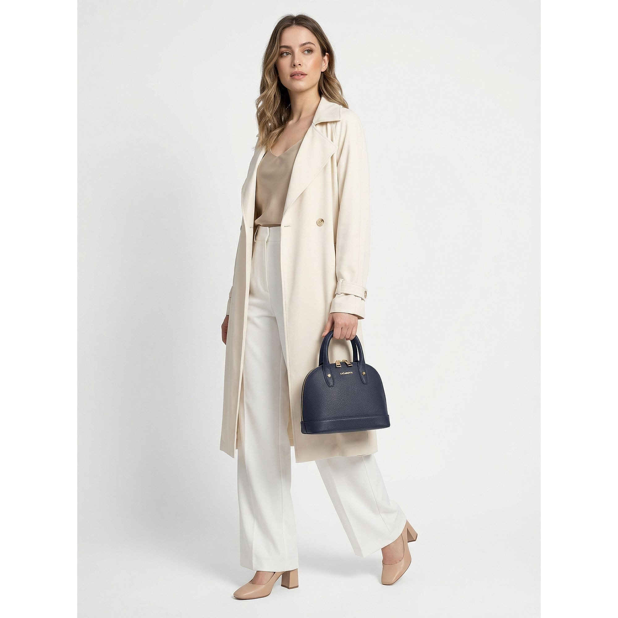 Lazarotti Henkeltasche Bologna Leather, Leder