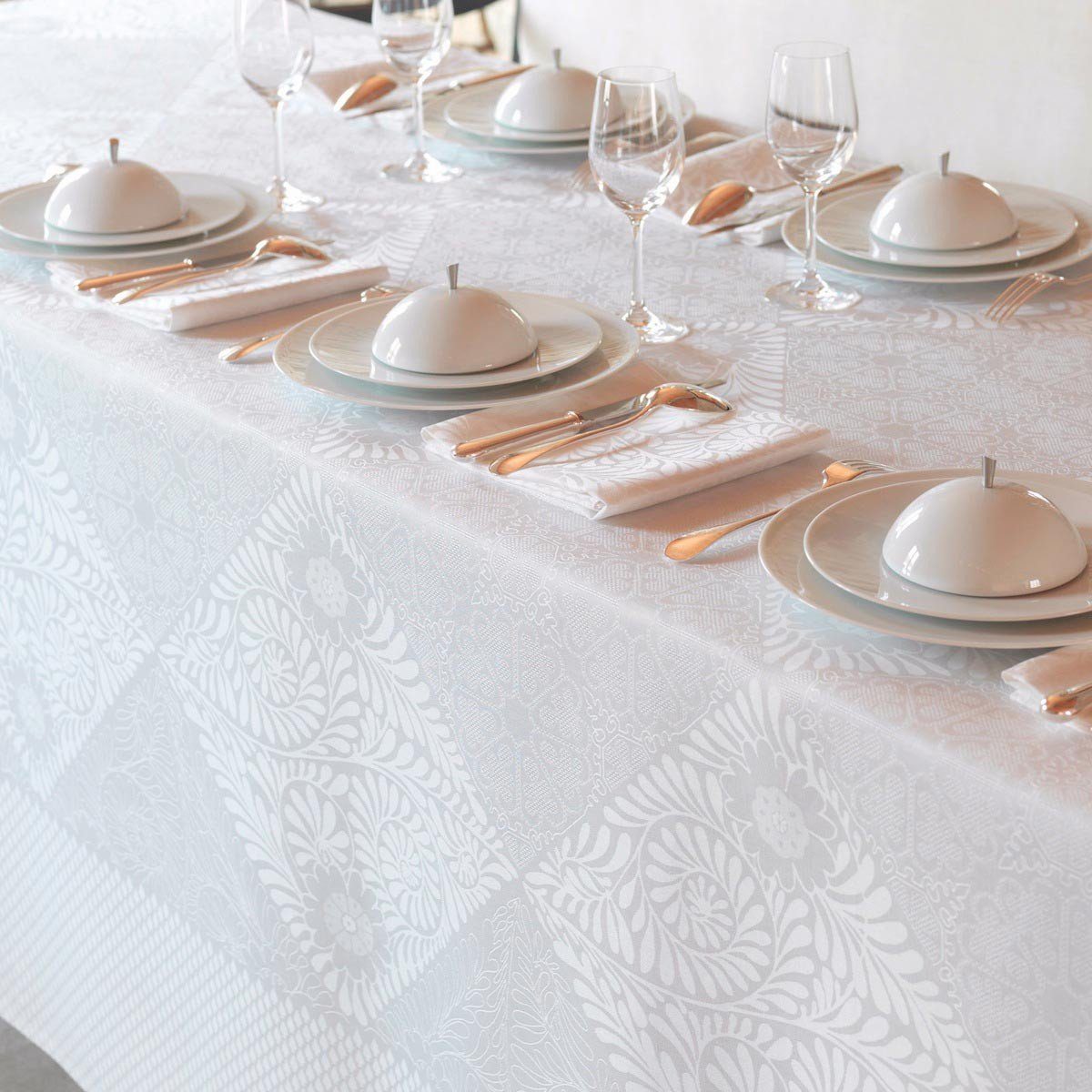 Le Jacquard Francais Tischdecke Le Jacquard Français Tischwäschekollektion Bosphore, jacquard-gewebt
