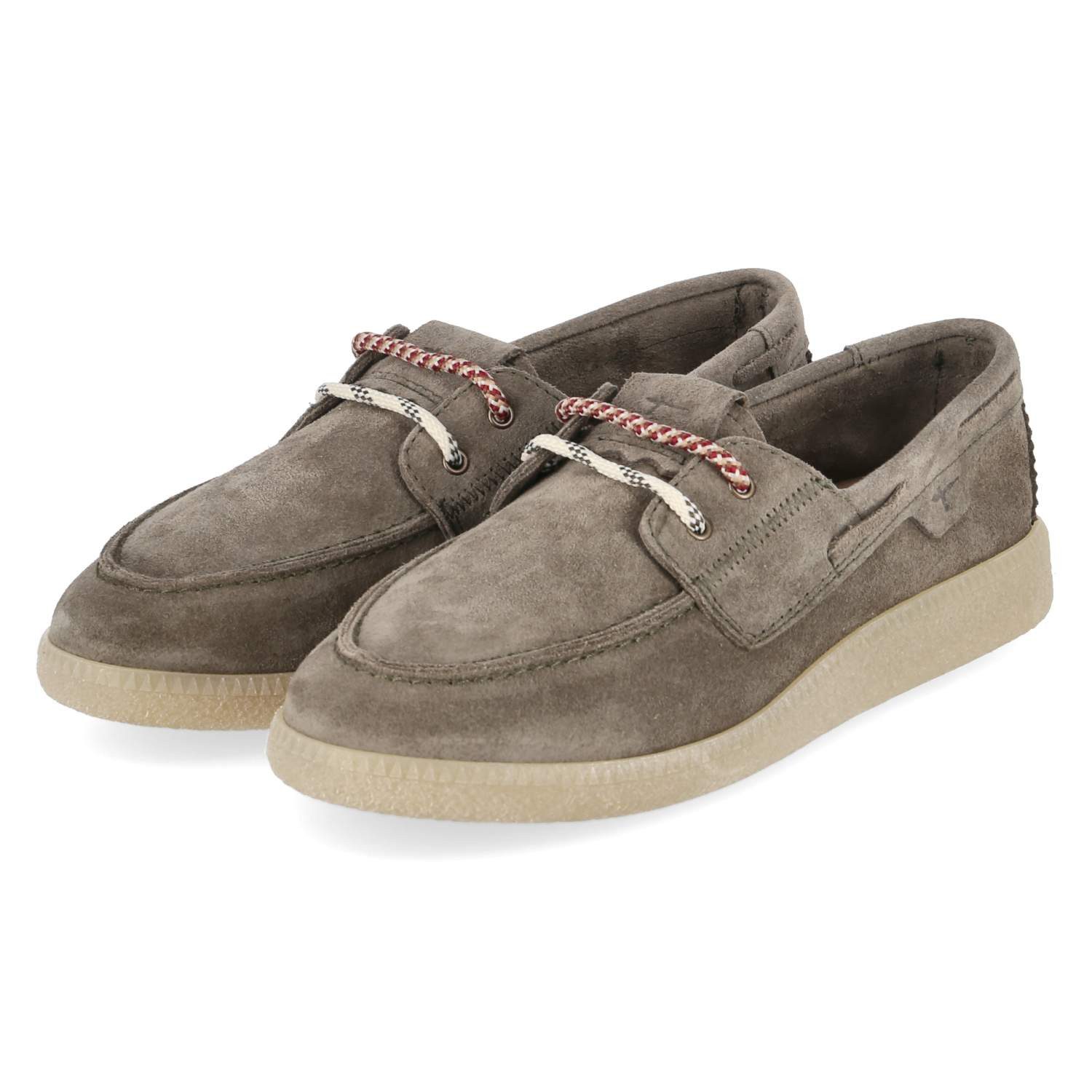 Tamaris Tamaris 1-23642-46-771 Damen Rauleder green Schnürschuh