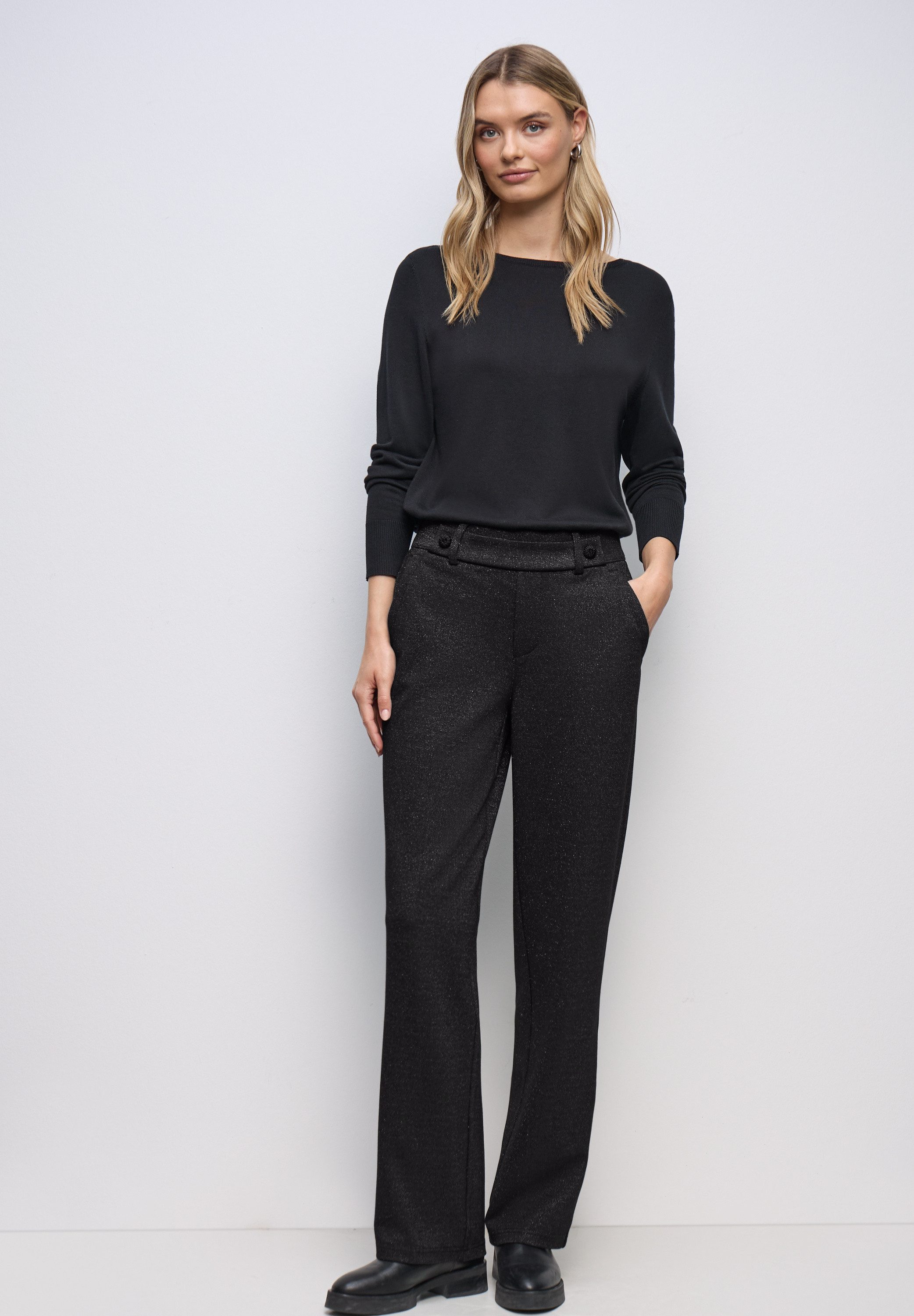 CECIL Stoffhose High Waist