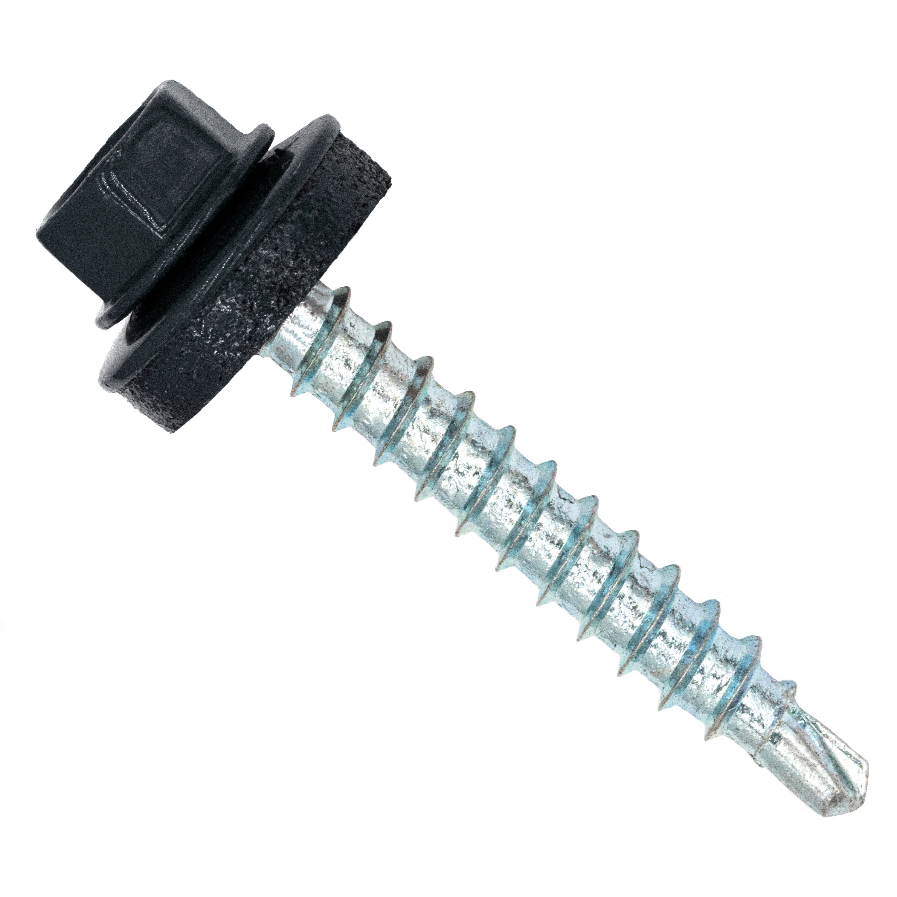 Twistec Blechschraube Color-Head Trapezblechschrauben mit EPDM-Unterlegscheibe 100 Stück