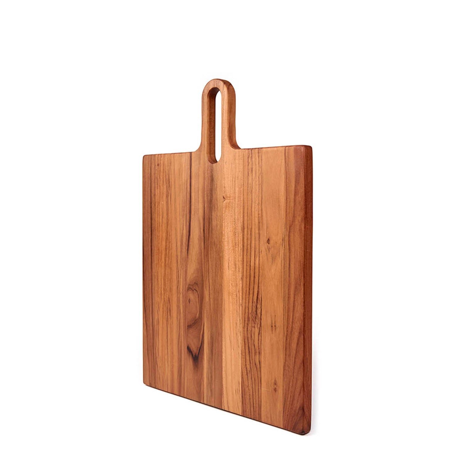 Teakhaus Schneidebrett SERVE, braun, Teakholz, (Q)