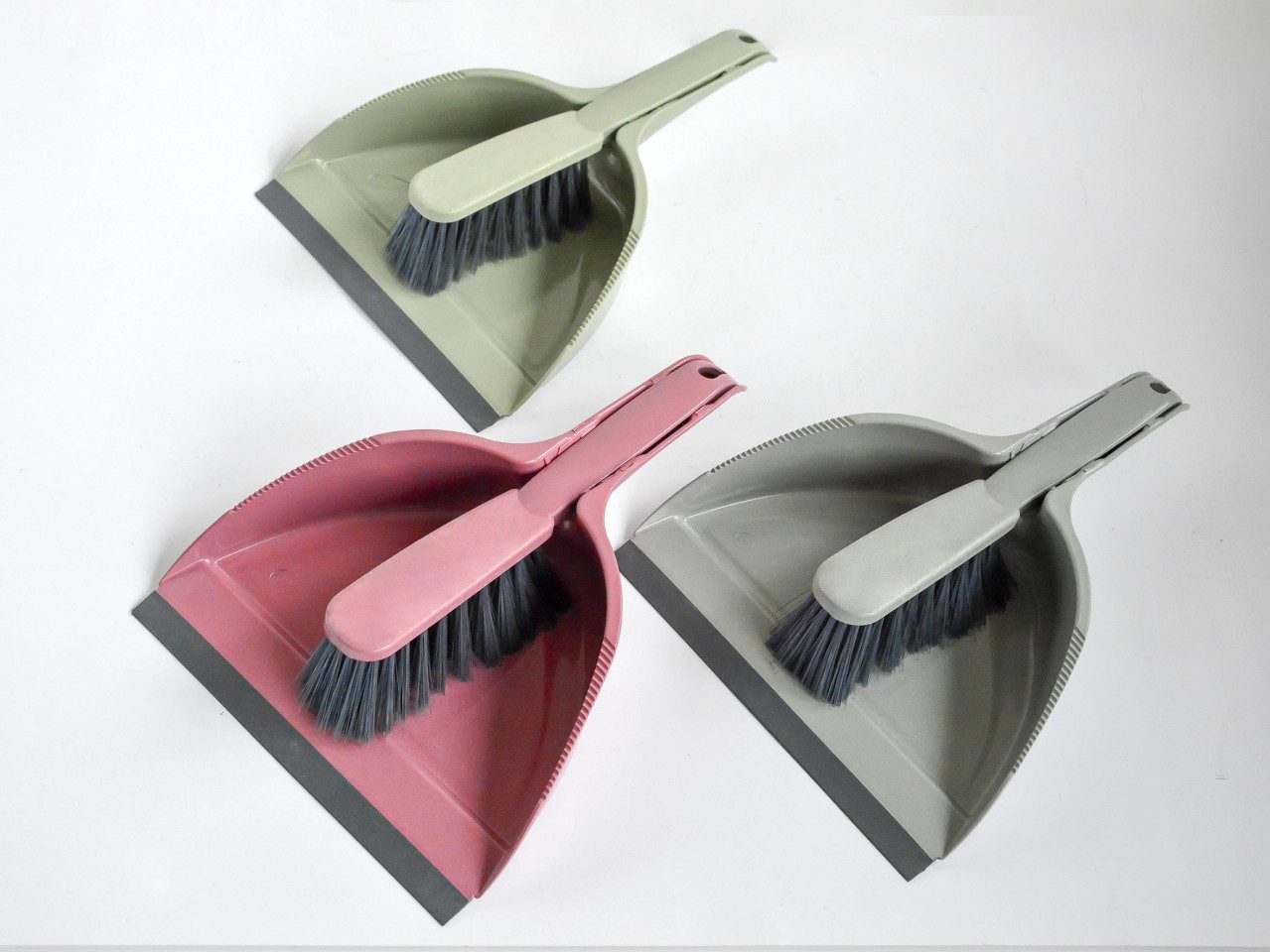 Nespoli Kehrmaschine Kehrgarnitur 33 x 24 cm 3-fach sortiert