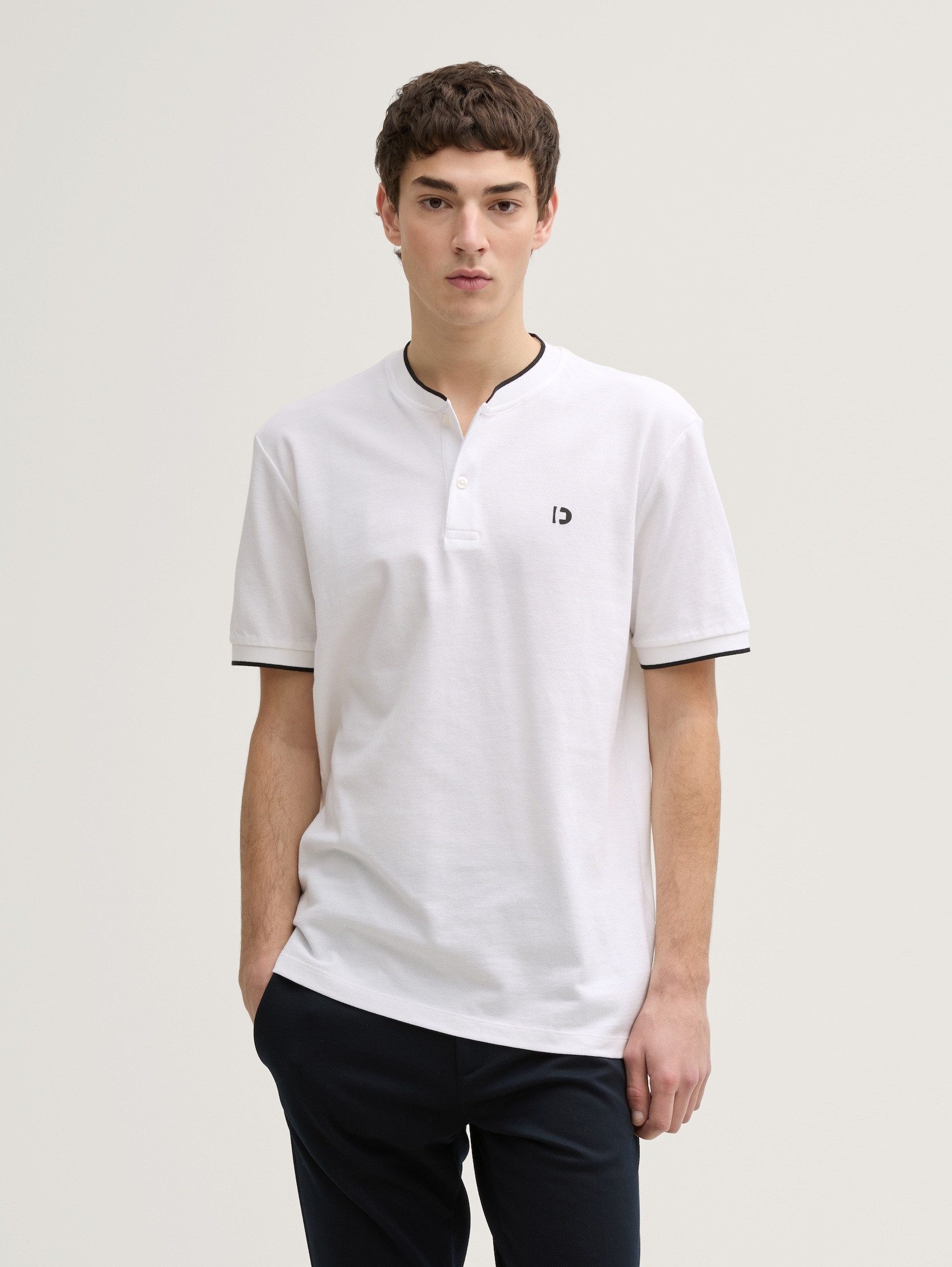 TOM TAILOR Denim Poloshirt Poloshirt mit günstig online kaufen
