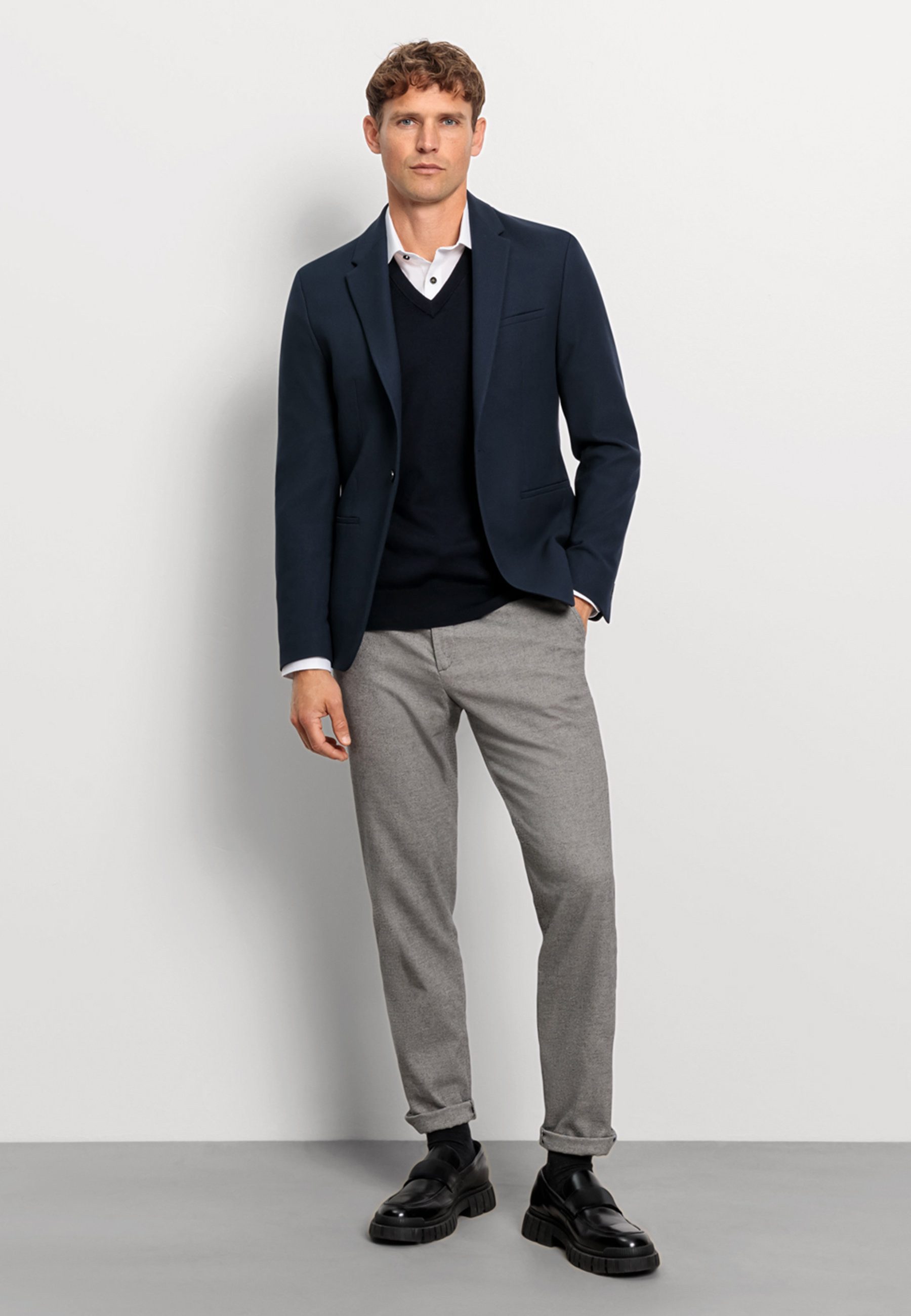 OLYMP Pullunder OLYMP Casual Strick