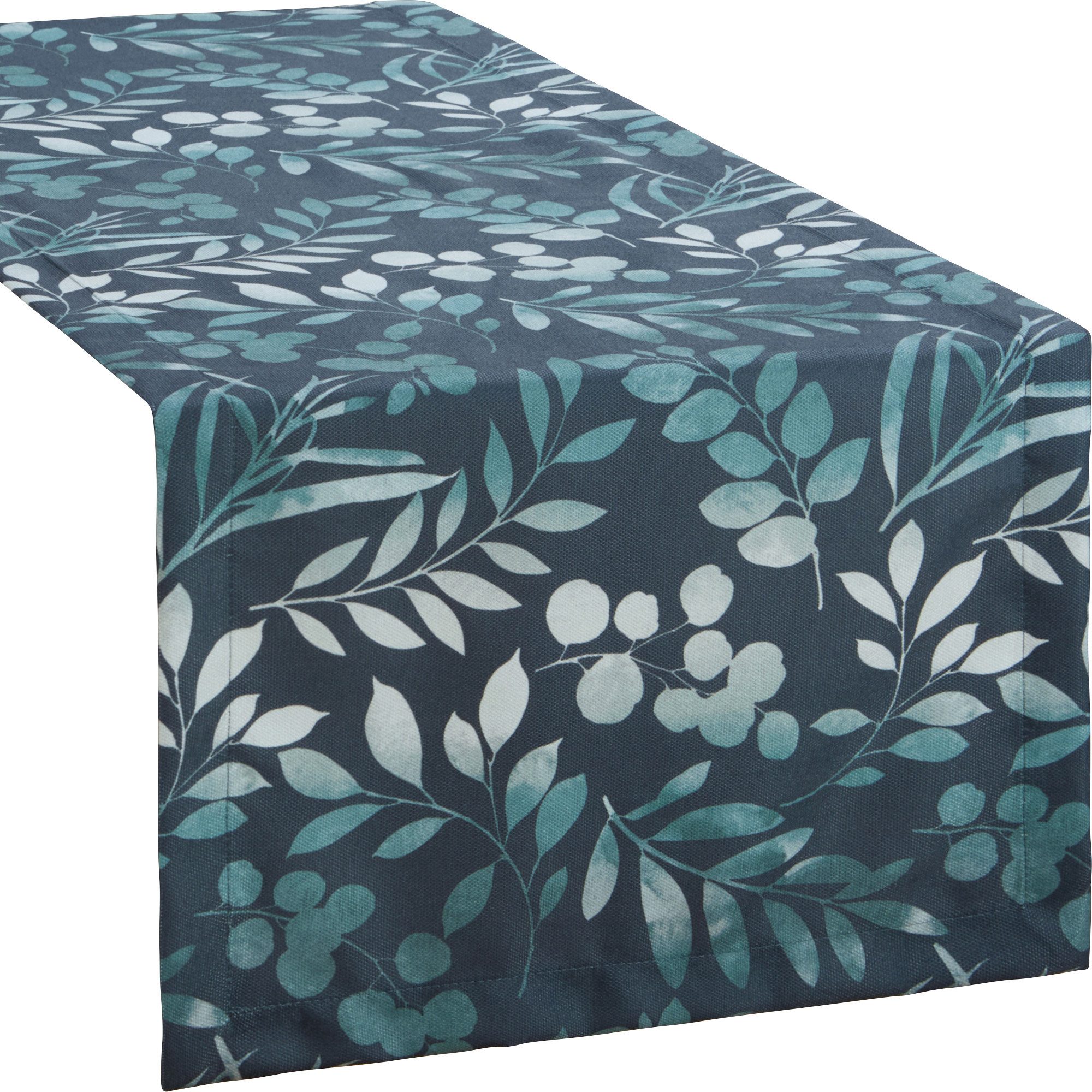 Erwin Müller Tischdecke Tischläufer "Blätter", fleckabweisend Ranke