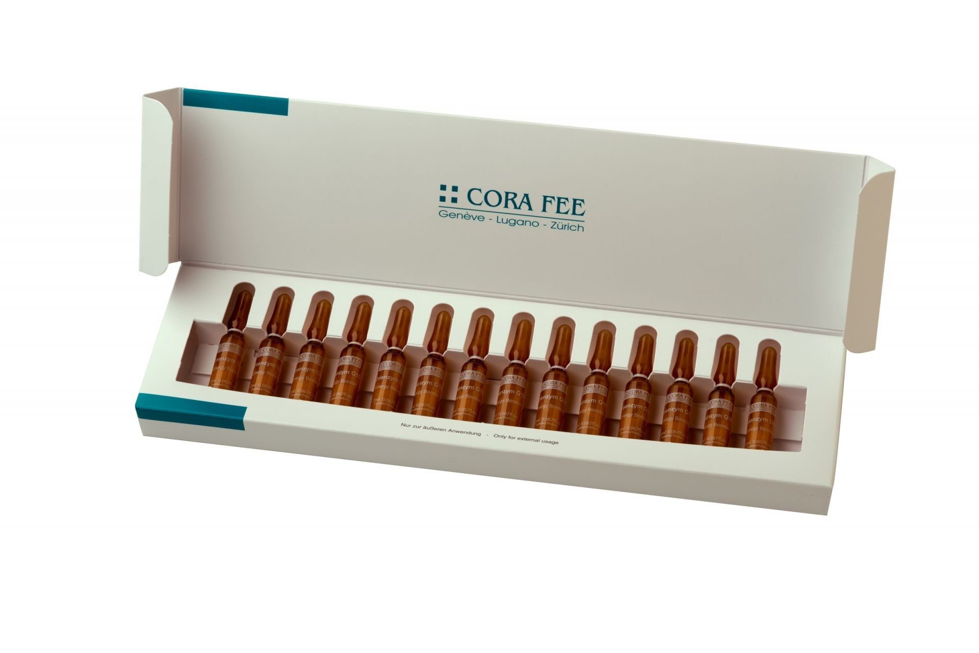 CORA FEE Gesichtspflege Coenzym Q10 Ampoules 14 Ampullen á 2 ml + 2 Ampullen GRATIS