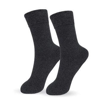 SO.I Businesssocken Herrensocken Lange Freizeit-Socken für Herren aus Baumwolle (Größen: 39-46, 5-15er Pack) Atmungsaktiver Stoff