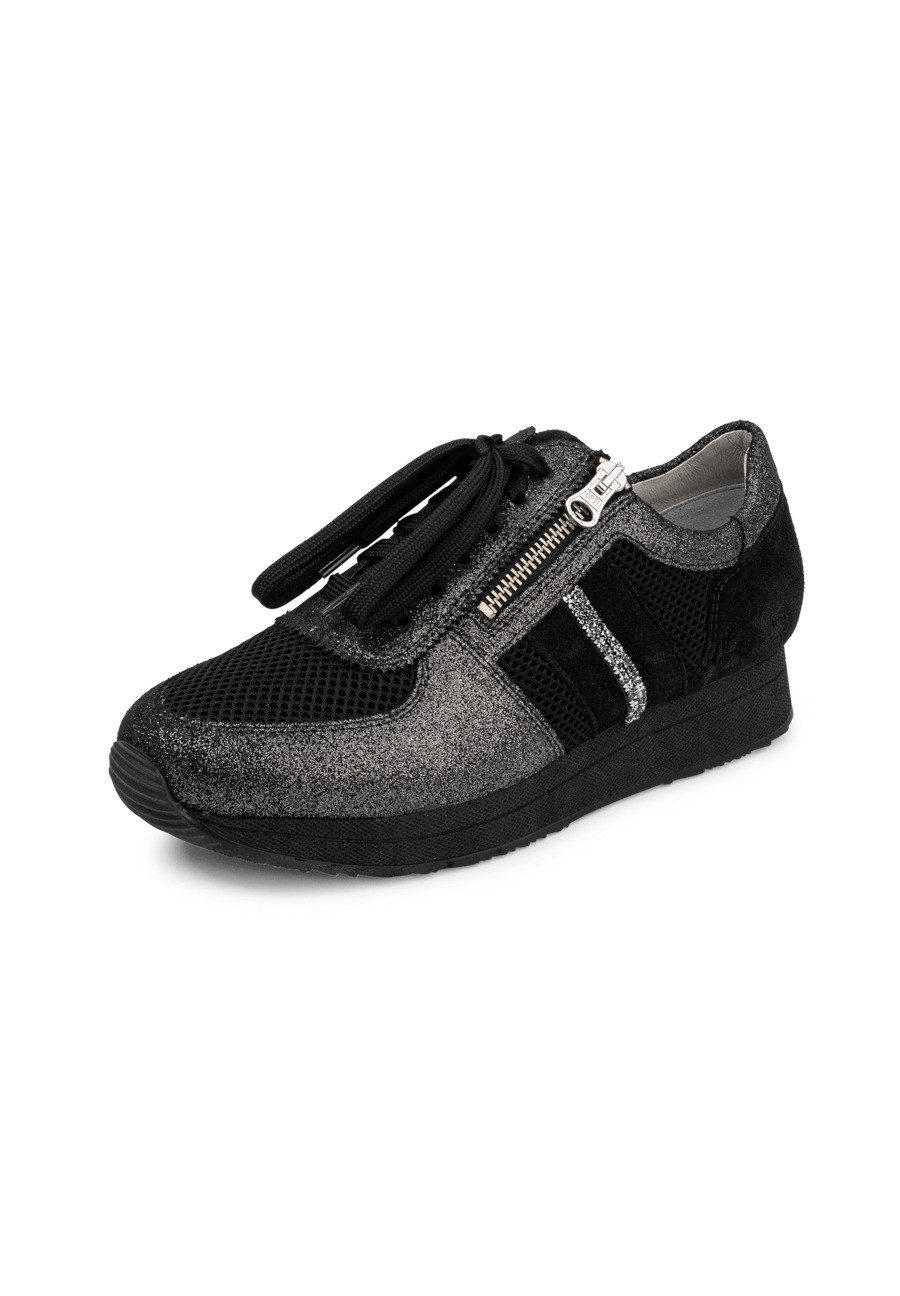 Damenschuhe Sneaker Leder/Textil Sneaker