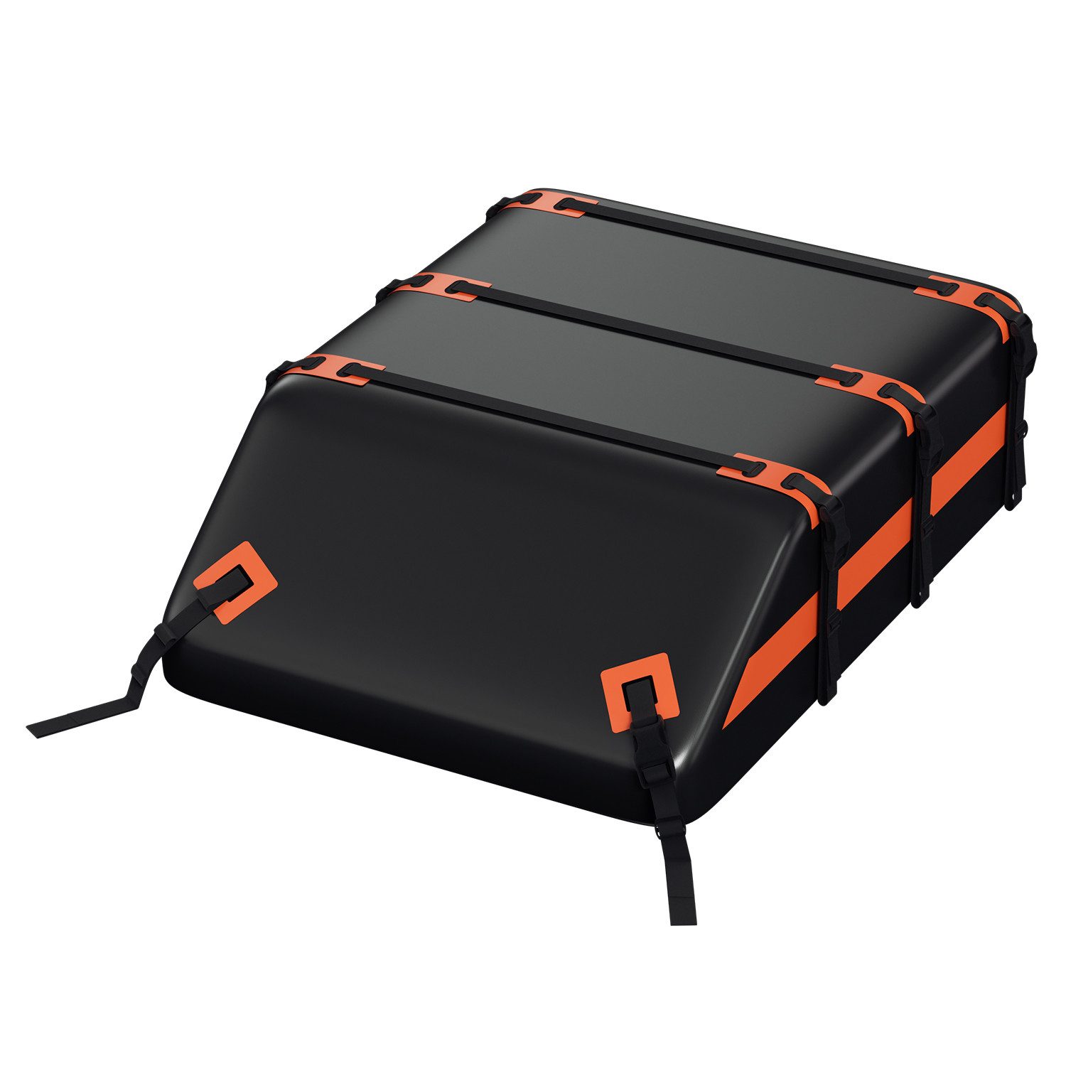 Clanmacy Dachbox Dachbox Auto Dachbox 550L Dachkoffer Schwarz Gepäckbox Abschließbar