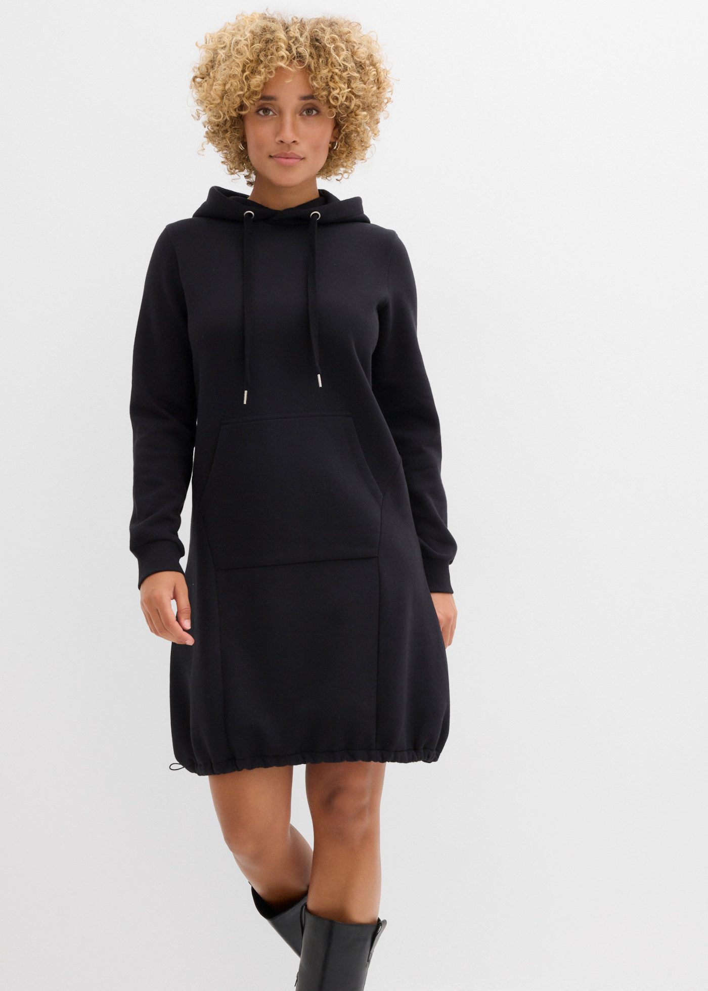 bonprix Sweatkleid Loose Fit, mit Gummizug