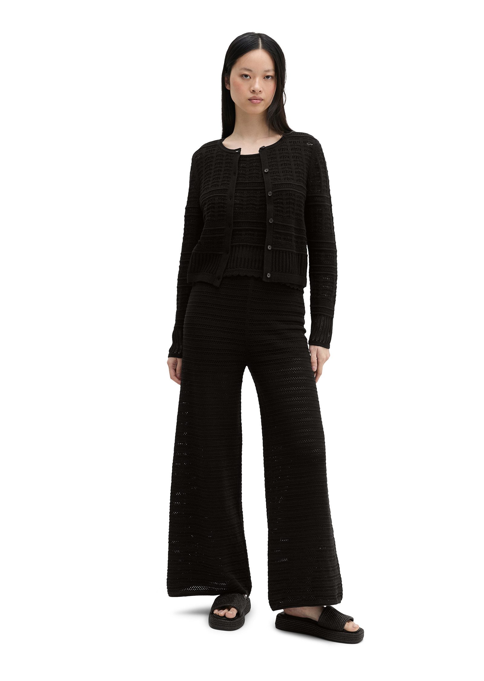 Marc O'Polo Cardigan aus Baumwolle-Leinen-Mix – Bild 5 von 5