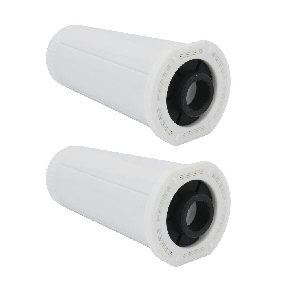 Trade-Shop Wasserfilter 2x passend für Sage BES810BKSUK ersetzt BES008, SES008WHT0NEU1, Zubehör für Kaffeemaschinen, Espressomaschinen, Kaffeevollautomaten, inkl. Dichtung (schwarz), reduziert zuverlässig den Kalkgehalt