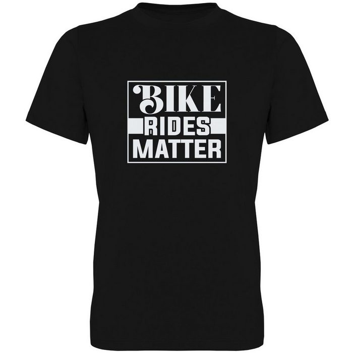 G-graphics T-Shirt Bike rides matter Herren T-Shirt mit trendigem Frontprint Aufdruck auf der Vorderseite Spruch/Sprüche/Print/Motiv für jung & alt