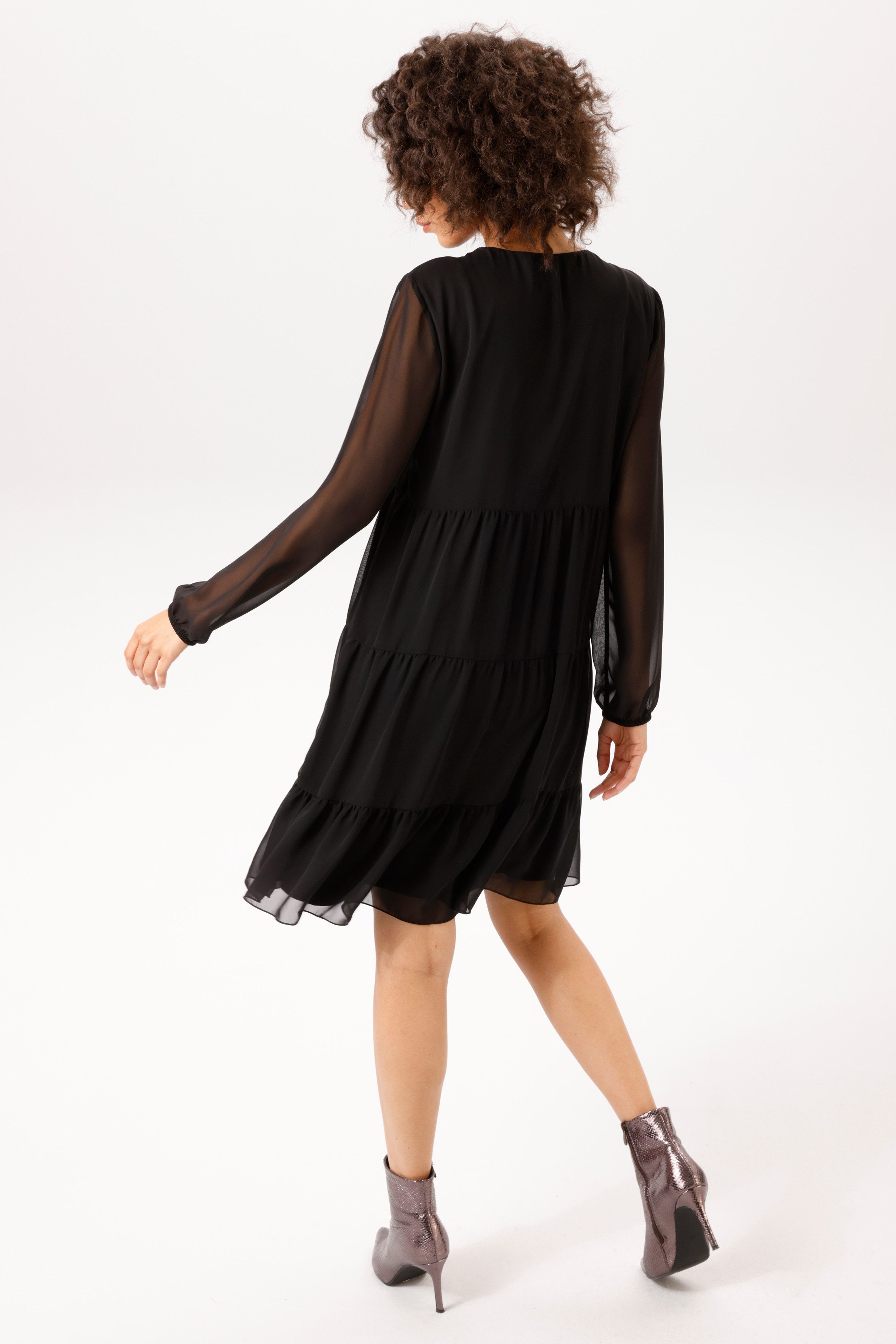 Aniston CASUAL Tunikakleid aus zartem Chiffon - NEUE kOLLEKTION – Bild 2 von 5