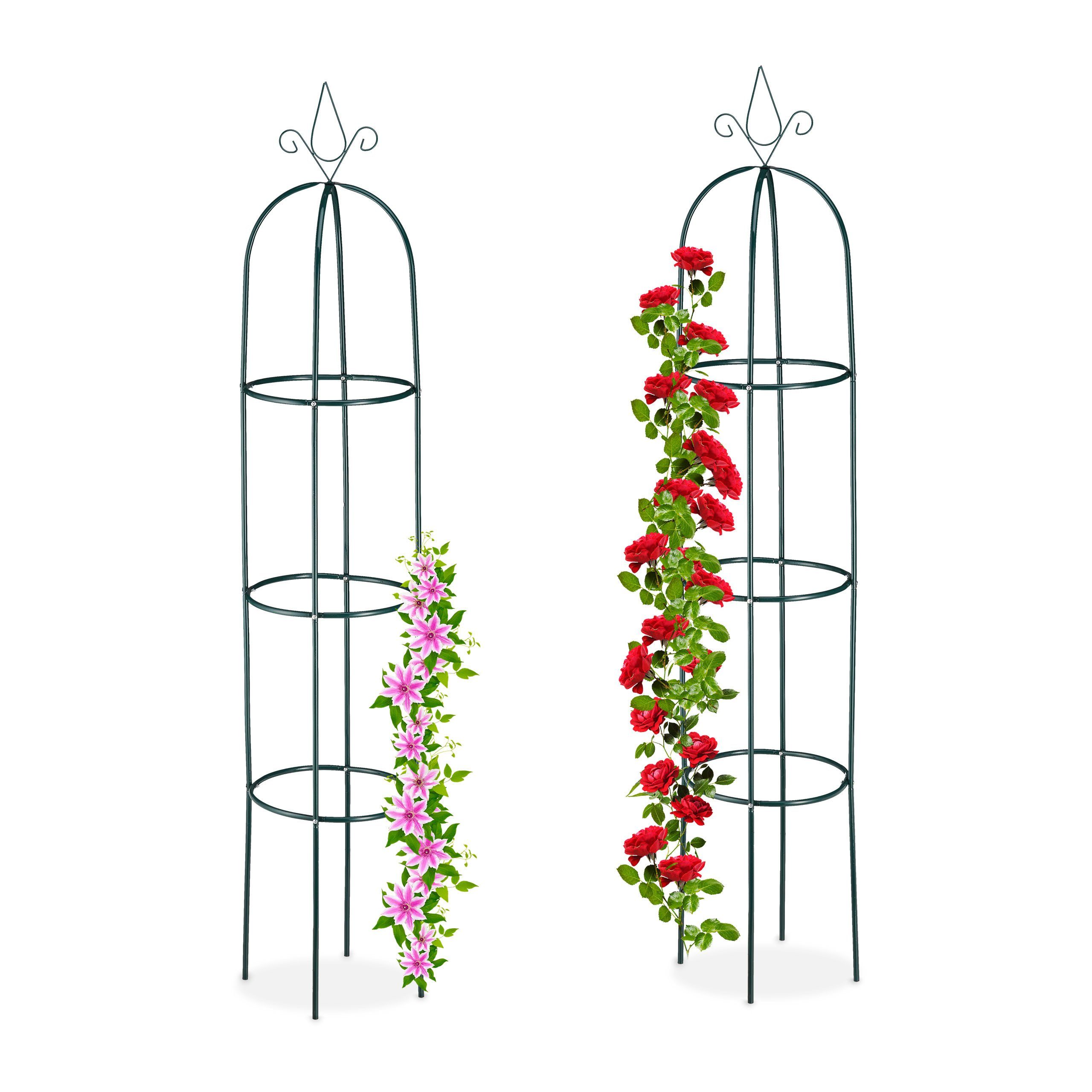 relaxdays Rankhilfe 200 cm 2er Set günstig online kaufen