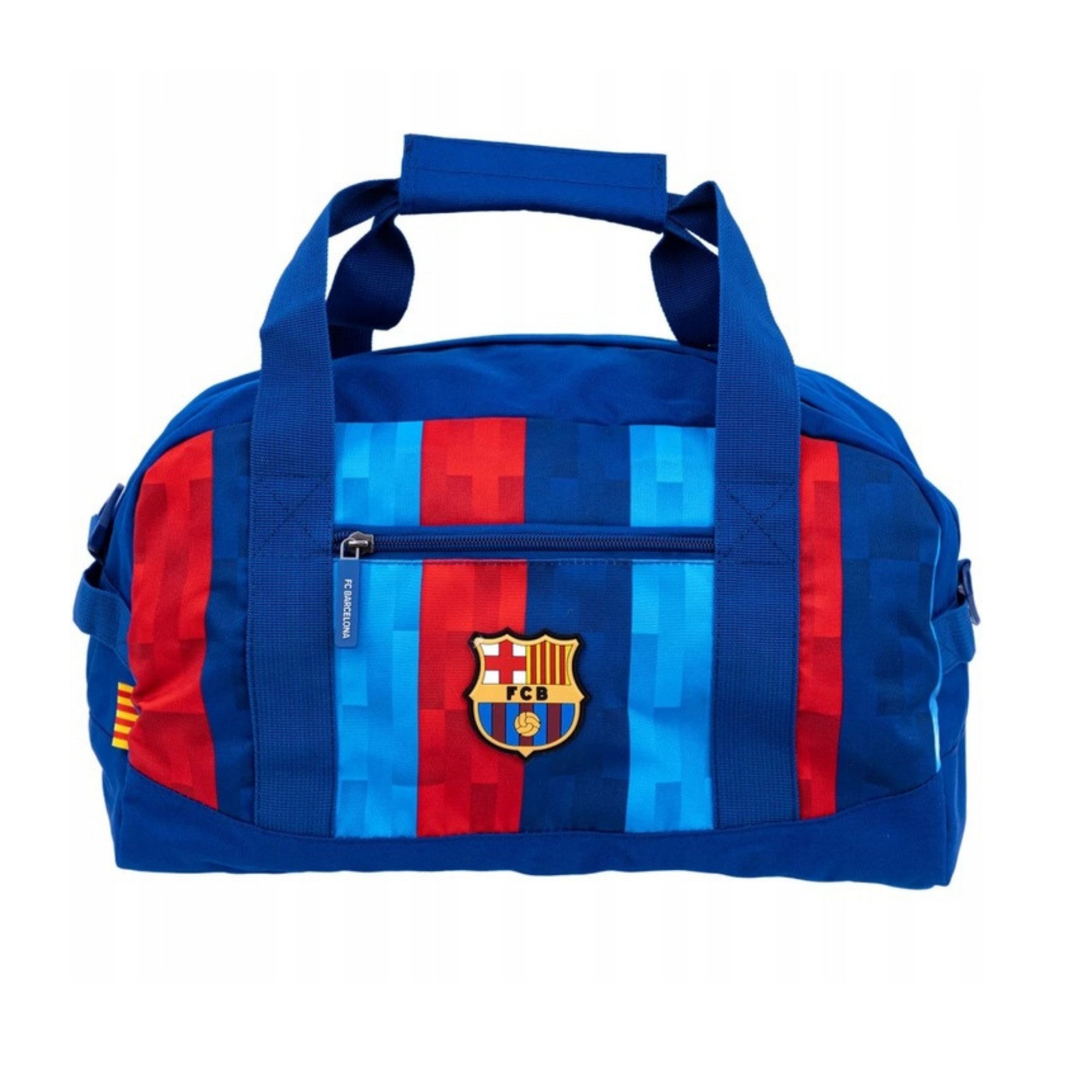 GOLDKIDS Sporttasche Kinder für Mädchen & Jungen - (Umhängetasche mit FC Barcelona Motiv, 1-tlg., - Schwimmtasche mit verstärktem Boden), - Trainingstasche 40 cm x 22 cm x 20 cm