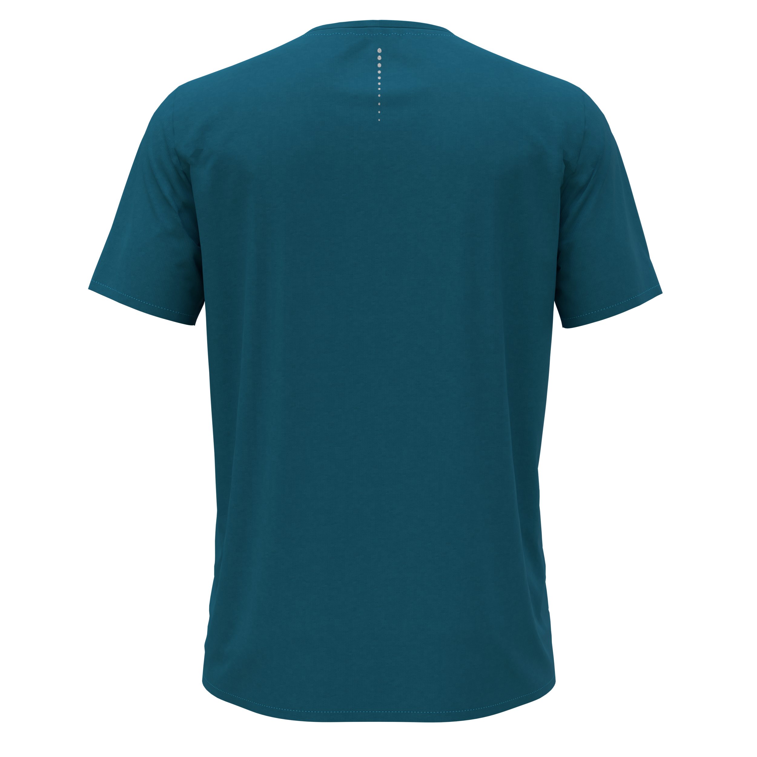 21024 neck crew s/s ZEROWEIG blue Odlo Funktionsshirt saxony T-shirt