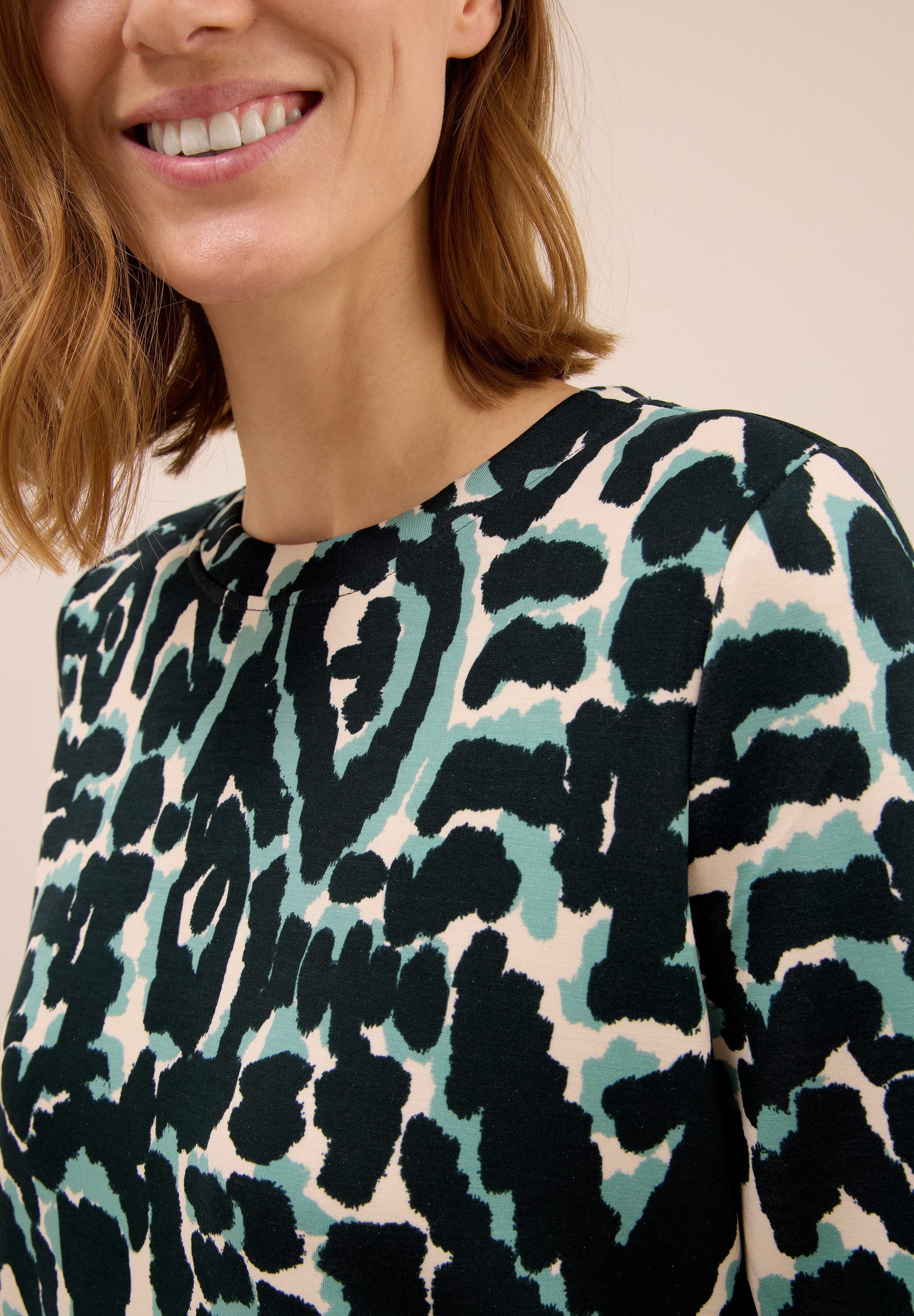 CECIL T-Shirt mit All-Over Print