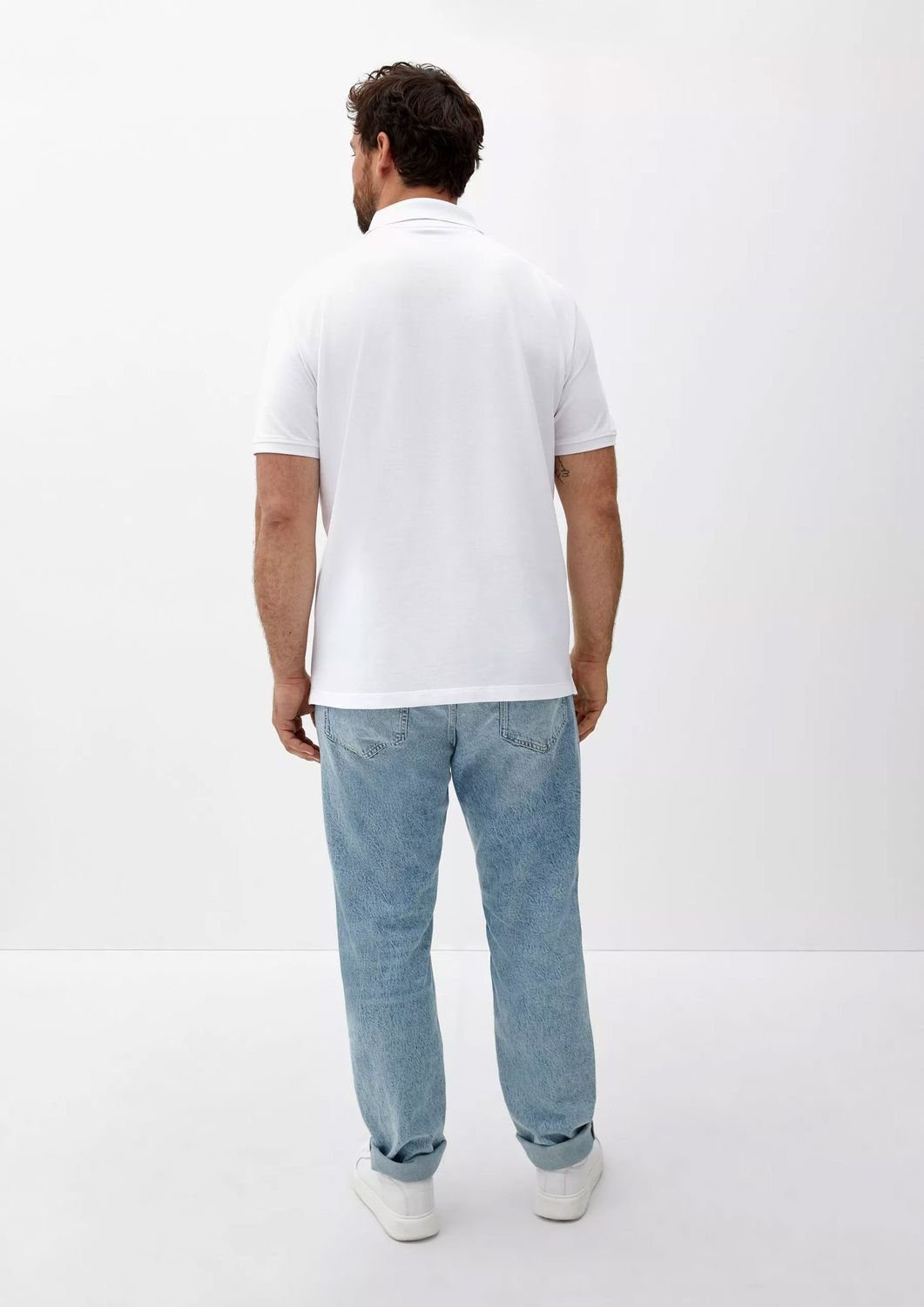 s.Oliver Poloshirt Big Size (1-tlg) Kragen, Köpfe, Logo