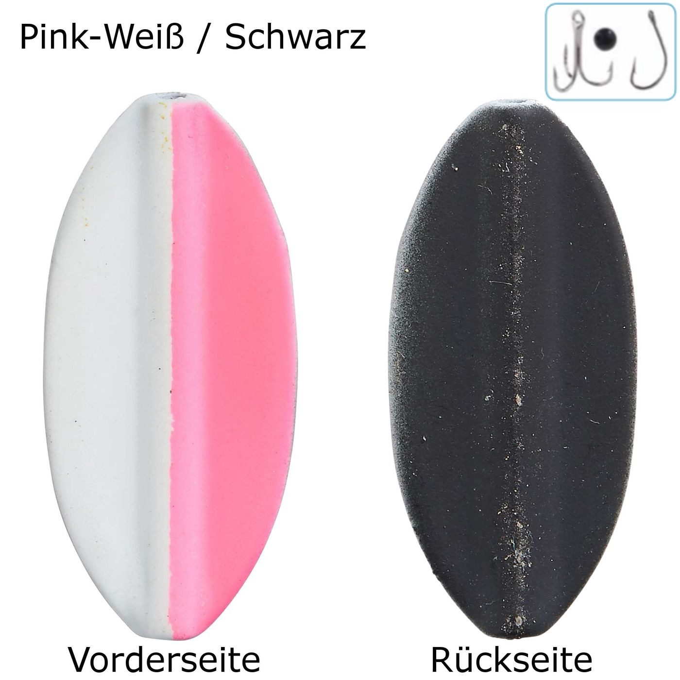 Pink-Weiß/Schwarz