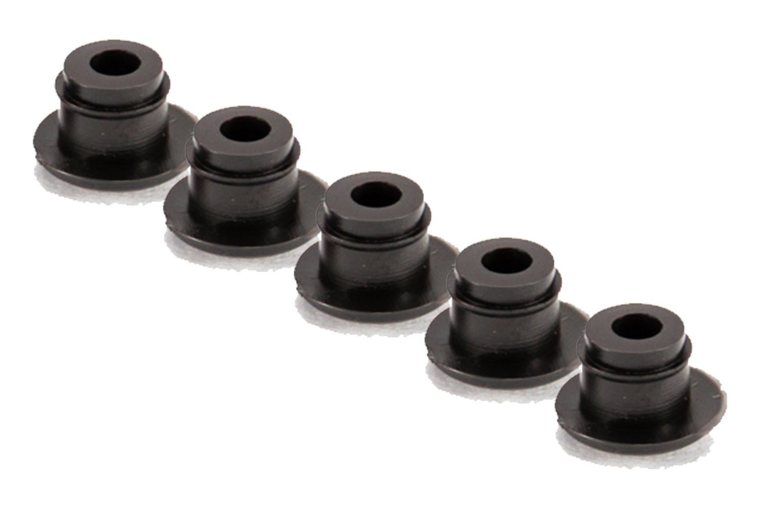 Non-Branded Fahrradrahmen 5 Stück Fahrrad Rahmen Kabel Führung Durchgangs Stopfen Cap 5mm