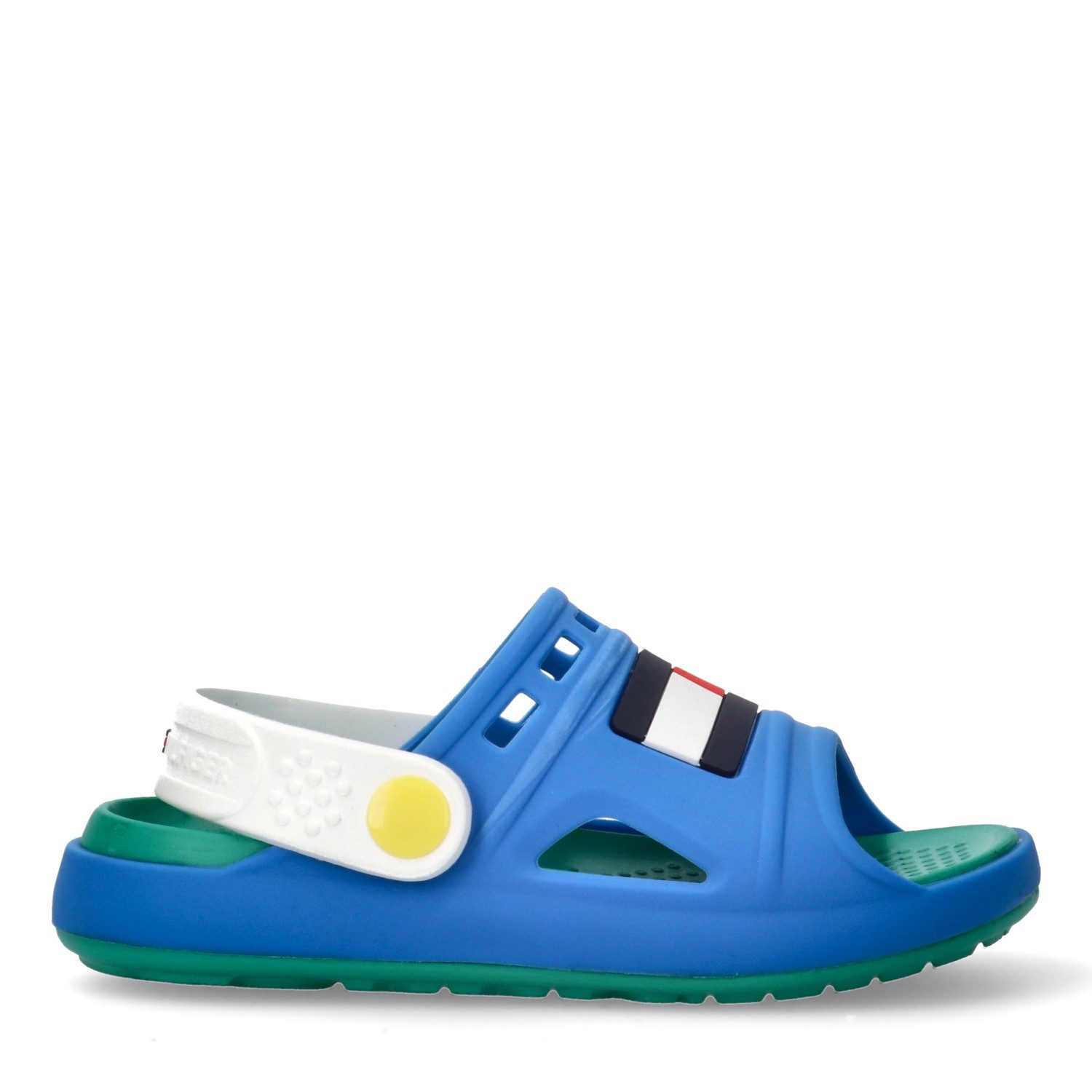 Tommy Hilfiger Badesandale Badeschuh, Clog mit schwenkarem Riemchen