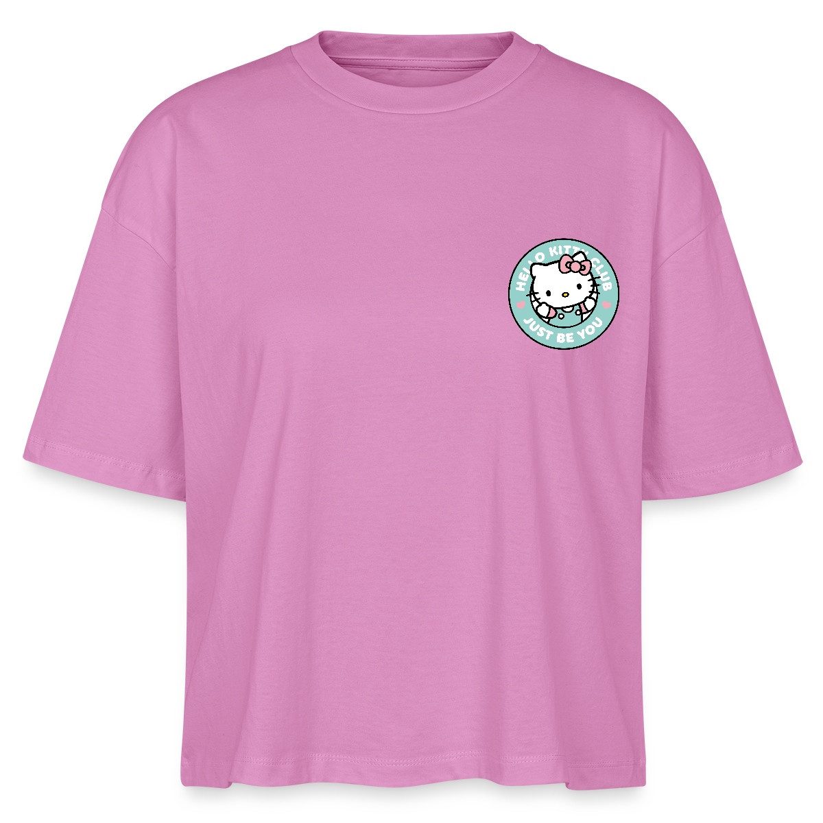 T-Shirt Hello Kitty Club Just Be You Boxy Shirt Damen