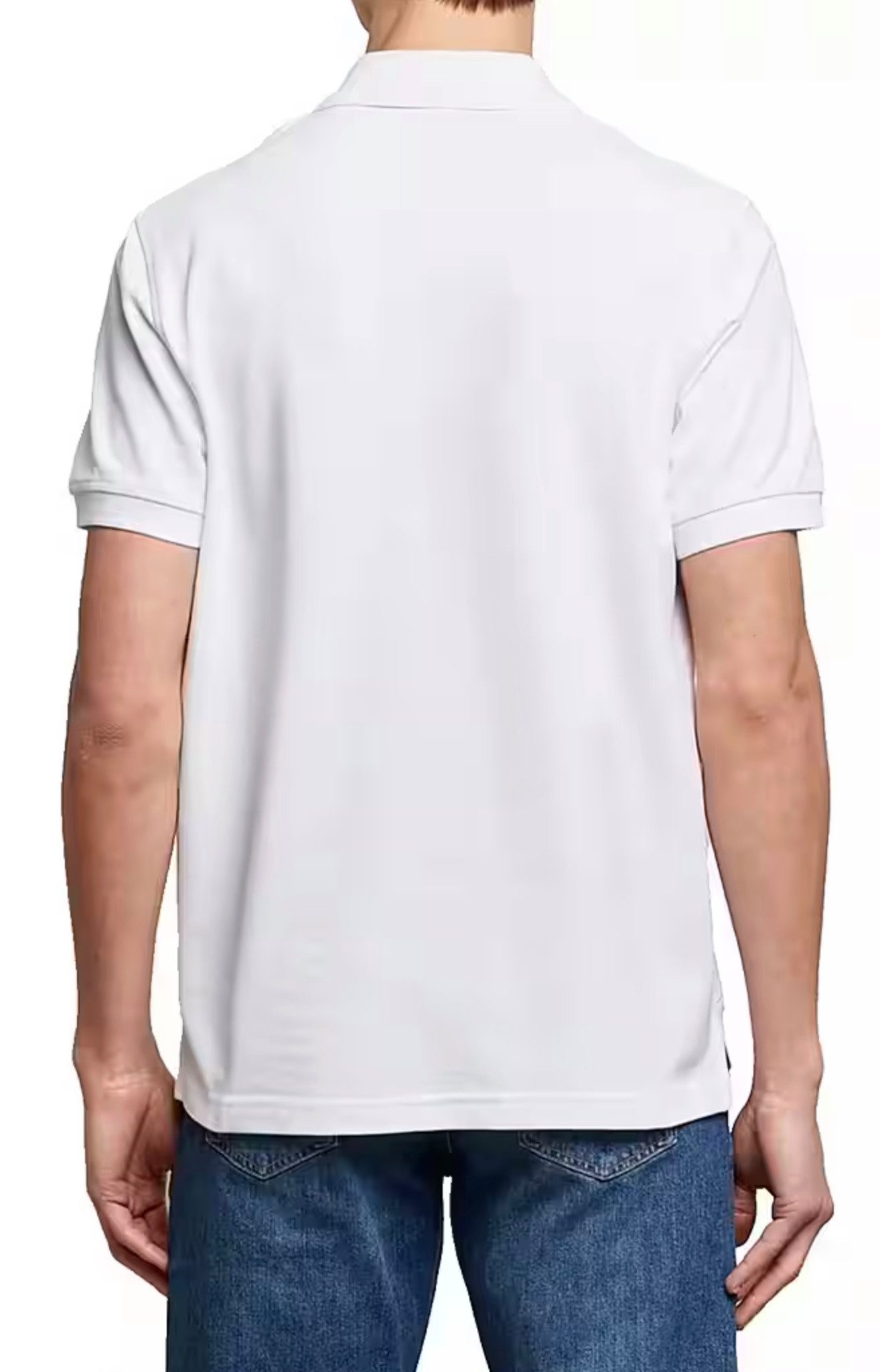 Belstaff Poloshirt Herren Retro Patch Regular Comfort Fit Baumwollpiqué Gestickter Phönix-Aufnäher, Rippkragen und bündchen – Bild 3 von 5