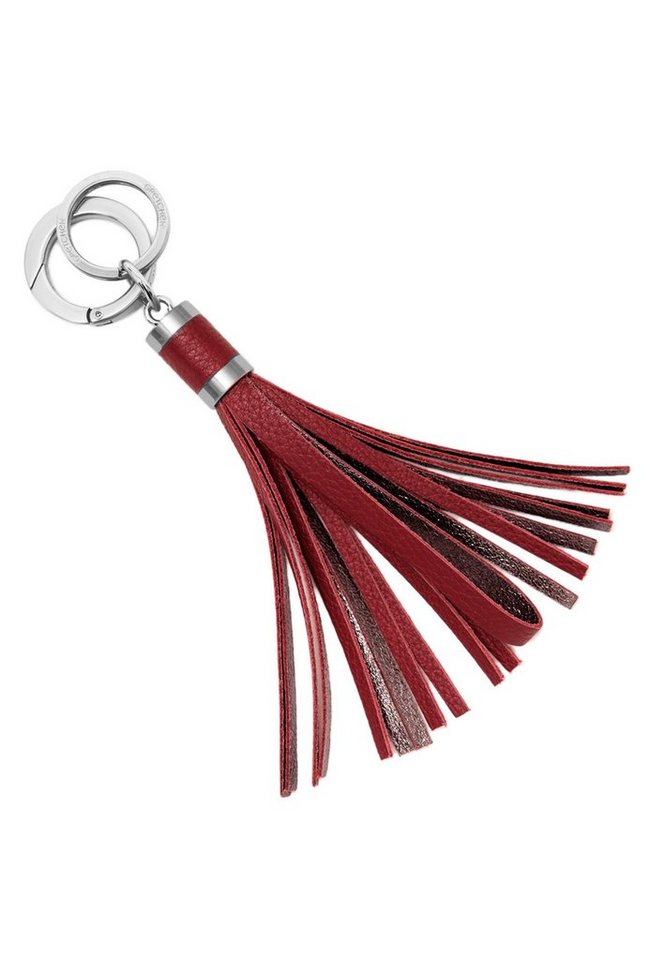 GRETCHEN Schlüsselanhänger Tassel Keyring, aus italienischem Kalbsleder