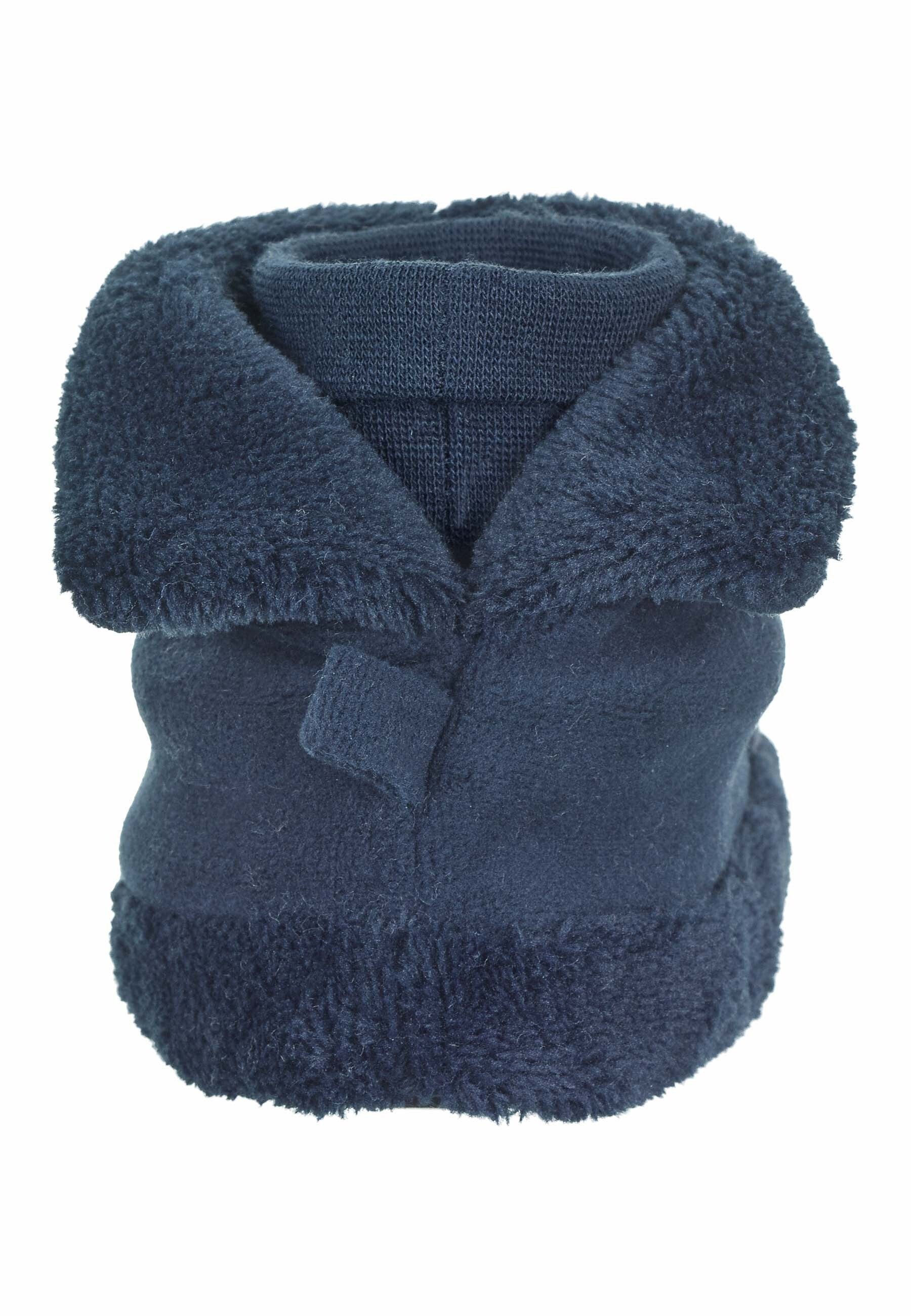 Sterntaler® Baby Stiefel uni Outdoorschuh (1-tlg) Microfleece Baby-Stiefel, Teddy-Futter, Kordelstopper, rutschfest