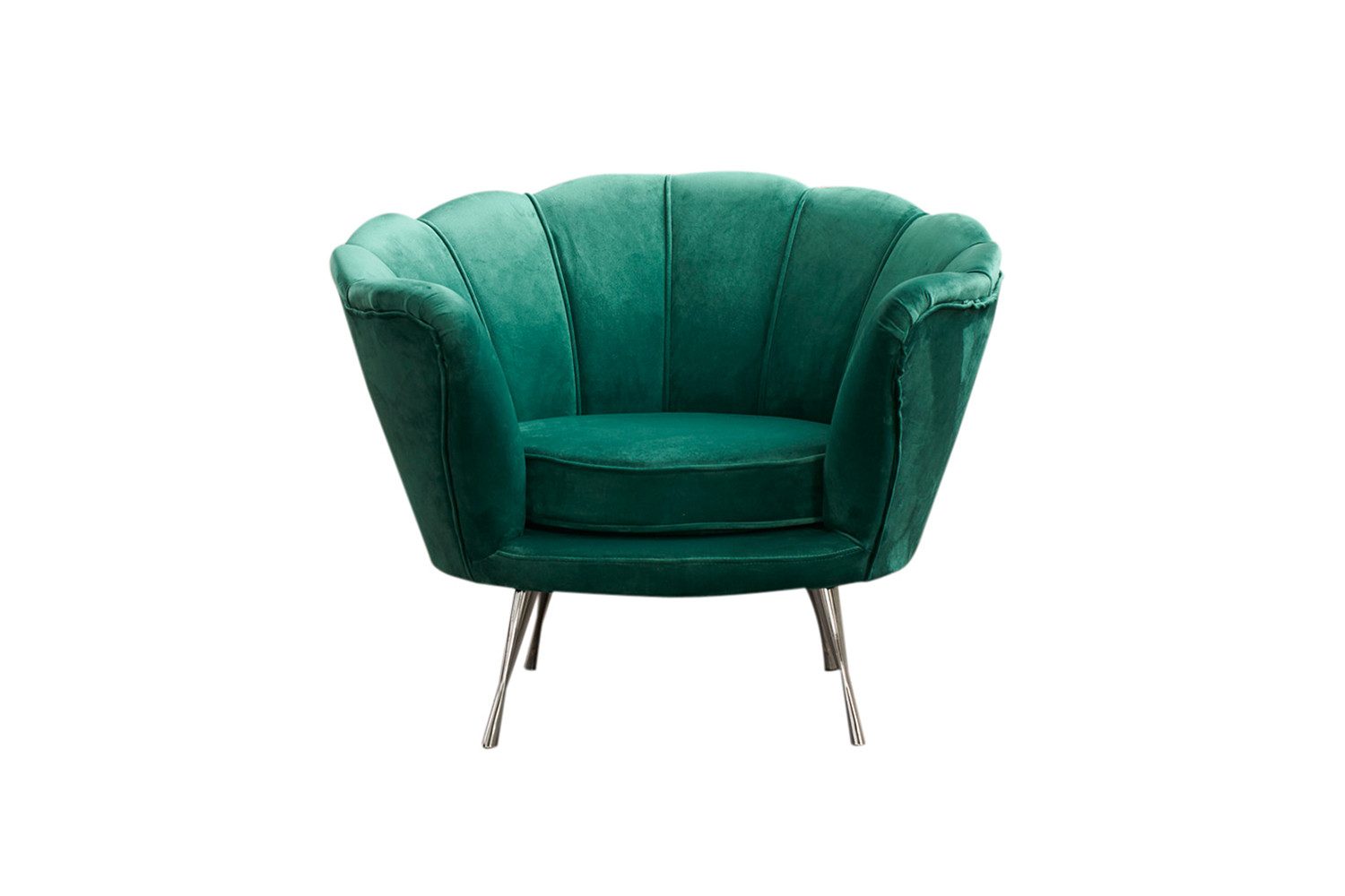 KAWOLA Cocktailsessel NARLA, Polstersessel Velvet verschiedene Farben günstig online kaufen