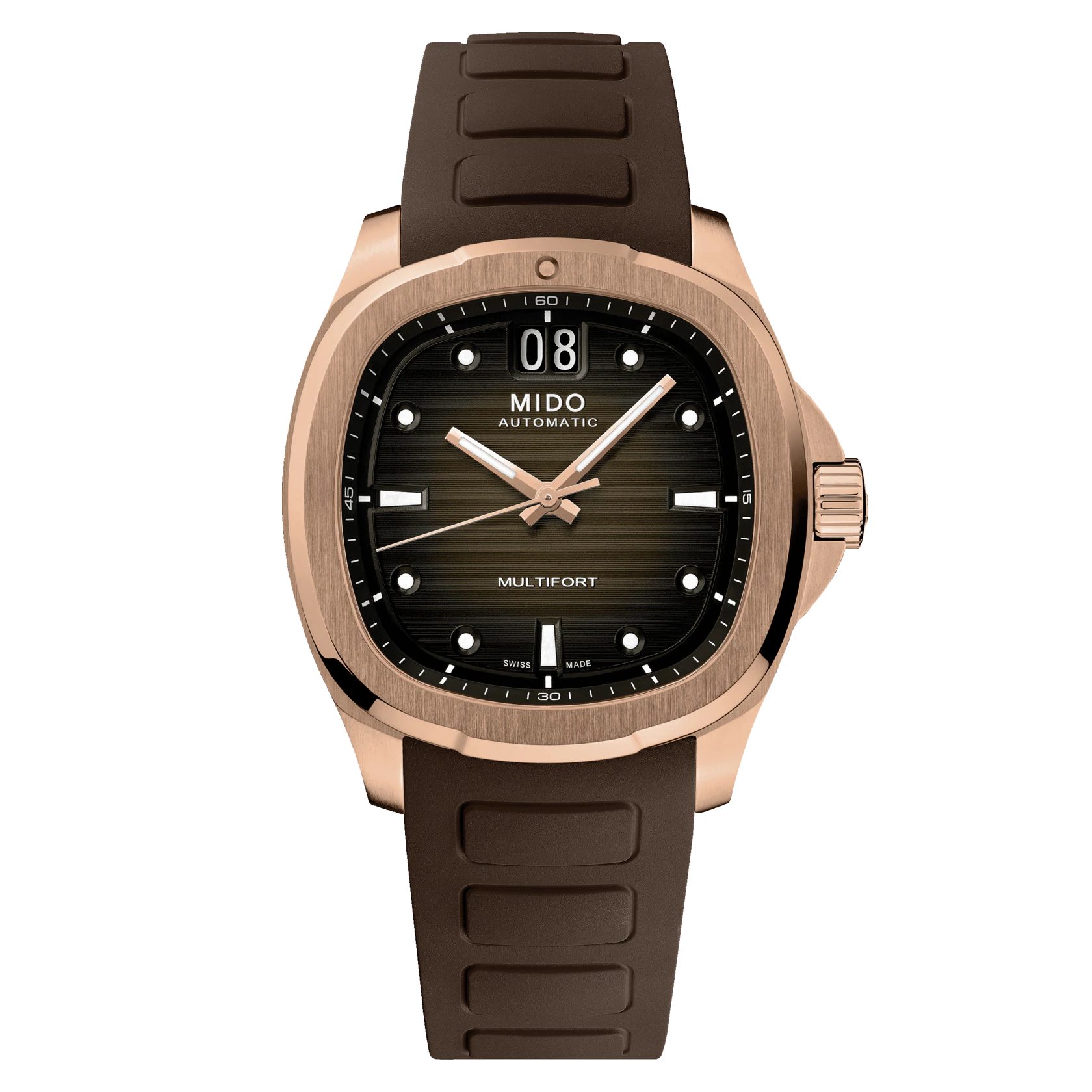 Mido Schweizer Uhr Herrenuhr Multifort TV Big Date Automatik