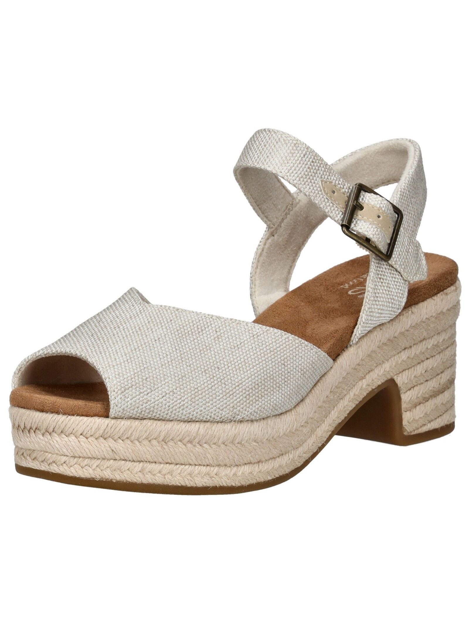 TOMS Pumps Textil Peeptoepumps günstig online kaufen