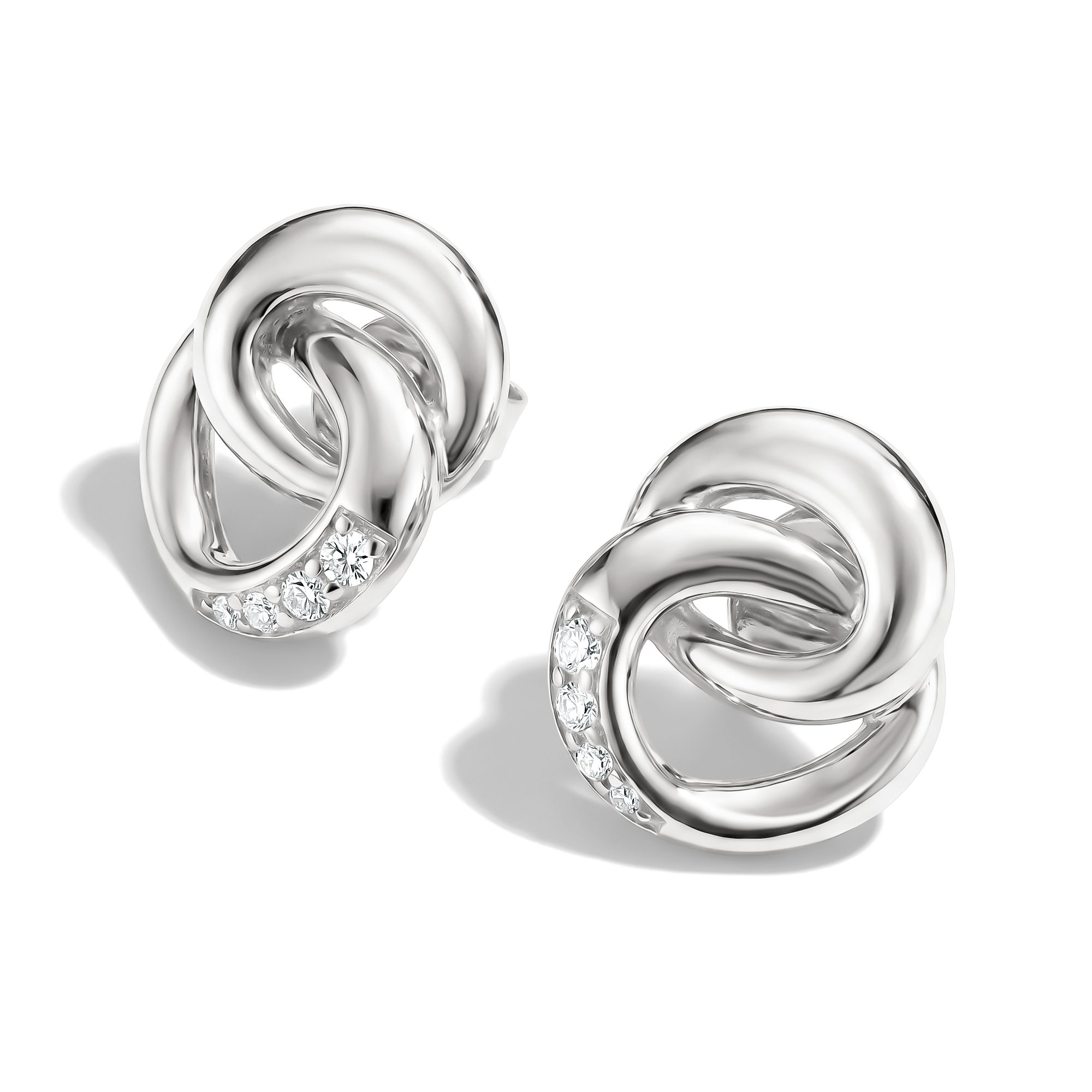 THOMAS SABO Paar Ohrstecker Together Ohrstecker silbern, mit Zirkonia (synth)