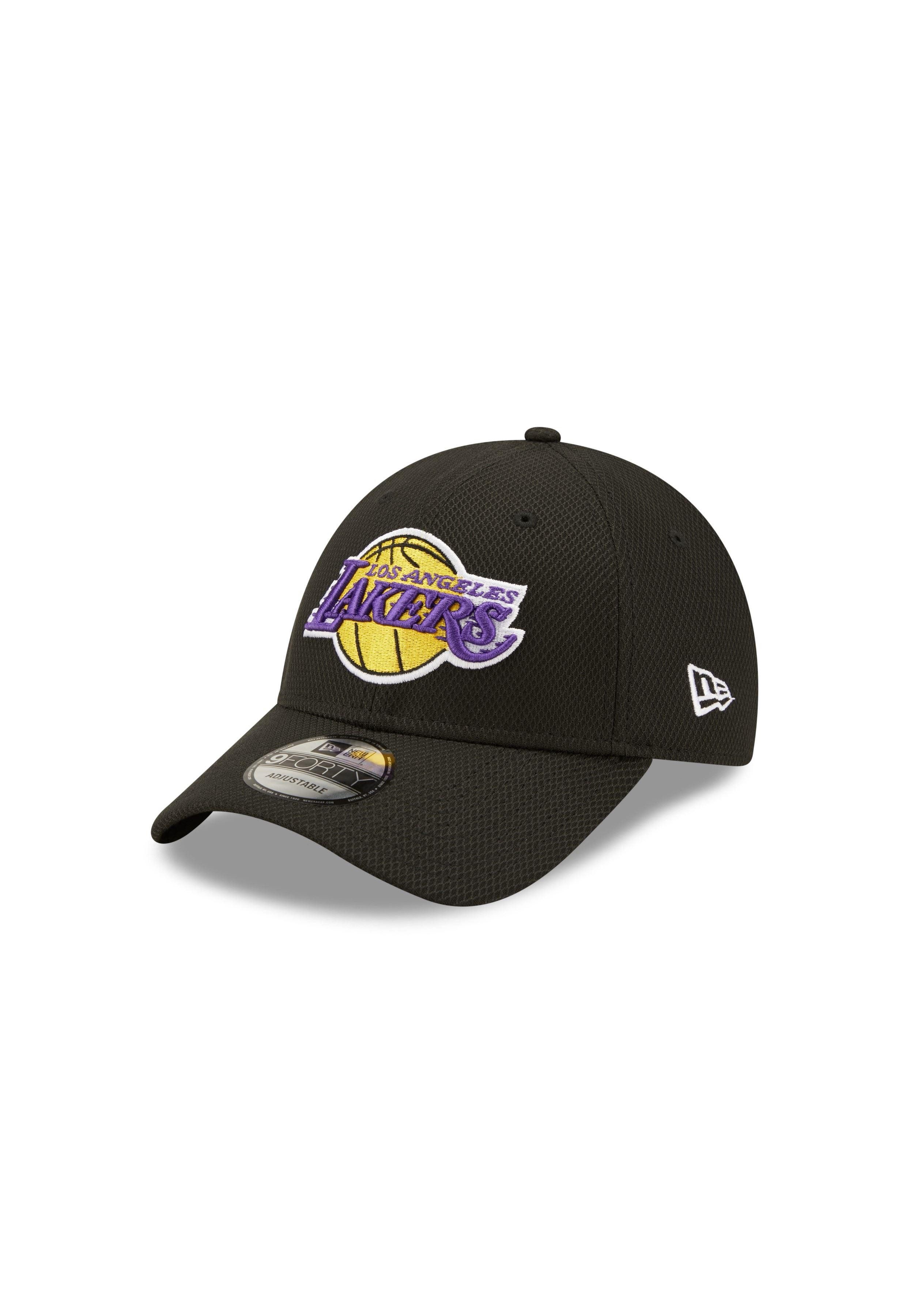 Baseball Cap Los Angeles Lakers NBA Diamond Era Black 9Forty Adjustable Cap New Era