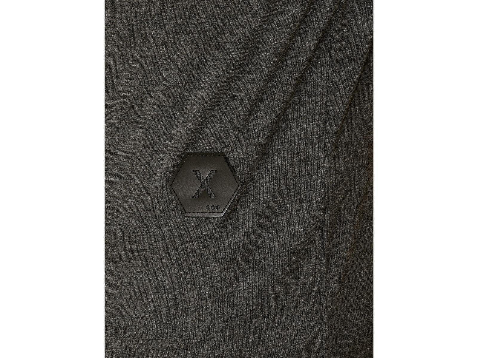 OneRedox T-Shirt 1309C 1-tlg) Casual Freizeit Fitness Tee, Polo Kurzarmshirt (Shirt Antrazit