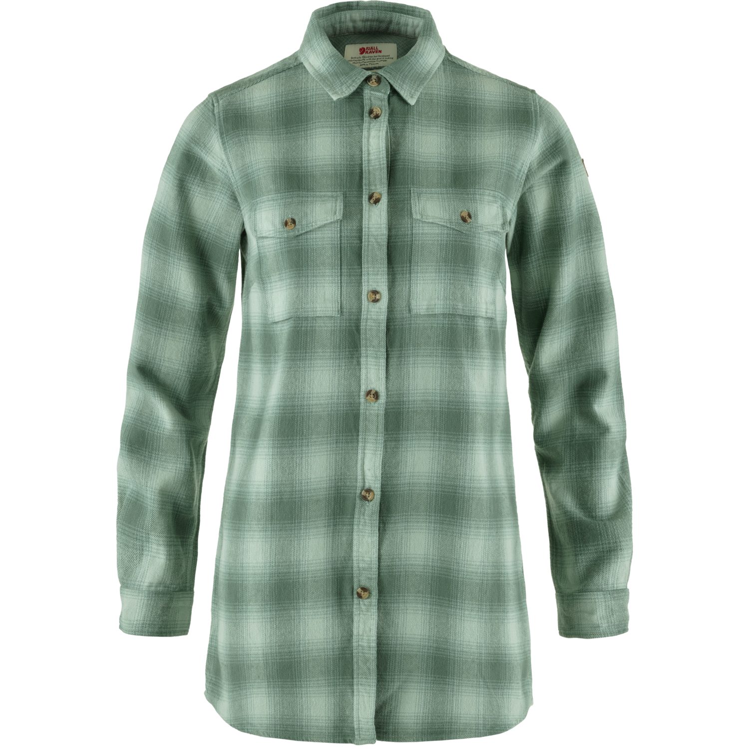 Fjällräven Funktionsshirt FJÄLLRÄVEN Övik Twill Shirt, Hemd W Grün