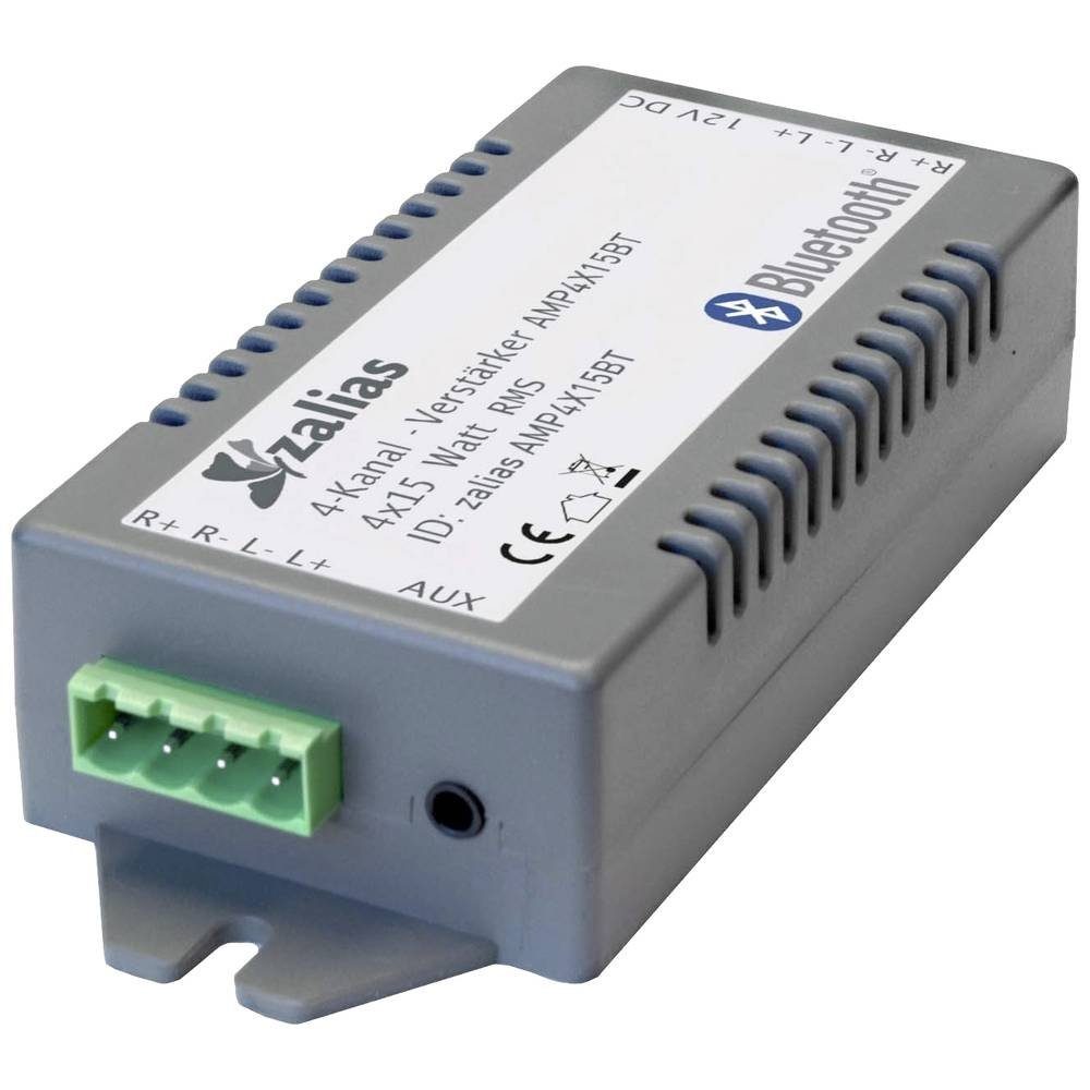 Lyndahl Bluetooth 4-Kanal+AUX Verstärker AMP4X15BT Audioverstärker