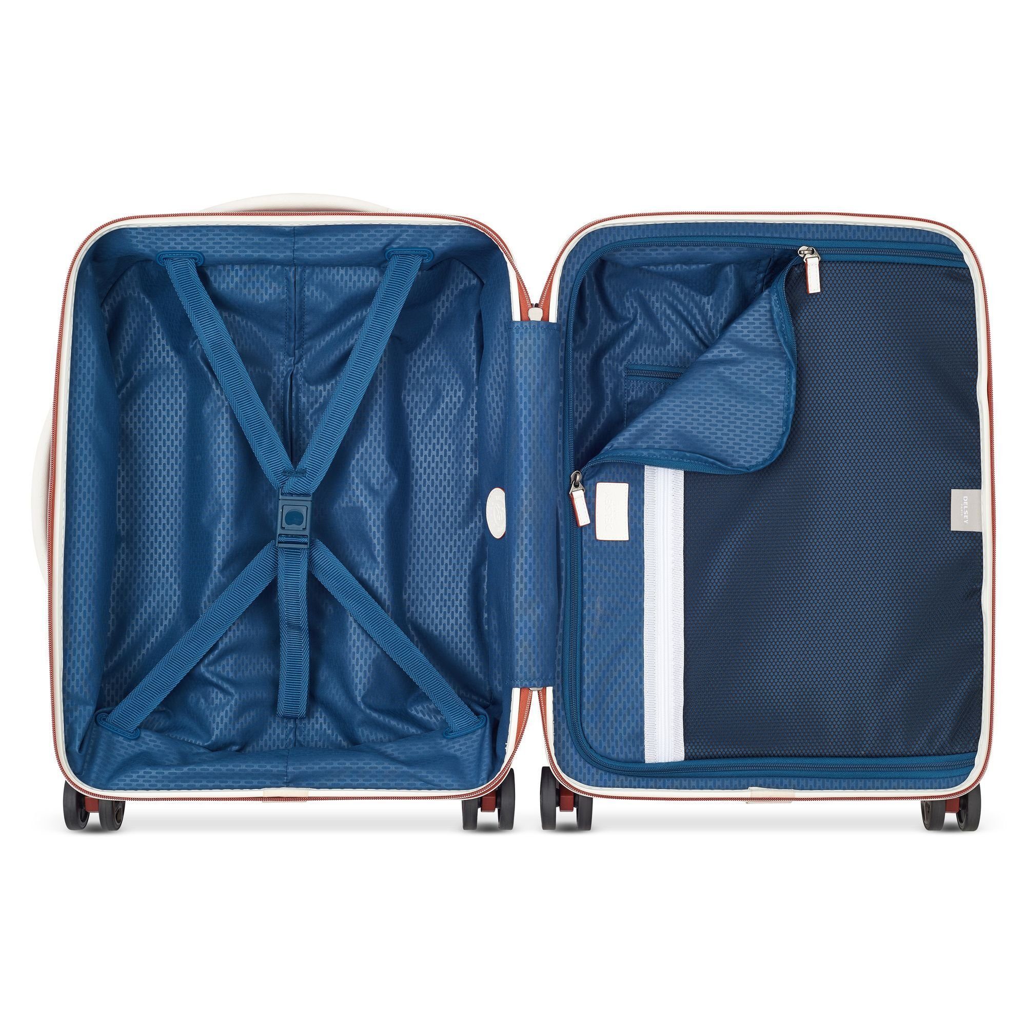 Delsey Handgepäck-Trolley Chatelet Air 2.0, Polycarbonat Rollen, 4