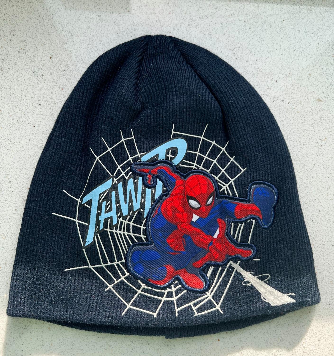 Spiderman Beanie 2x SPIDERMAN Kindermütze JUNGEN Wintermützen Gr.52+54 Doppelpack 2x Spiderman Mützen Jungenmütze
